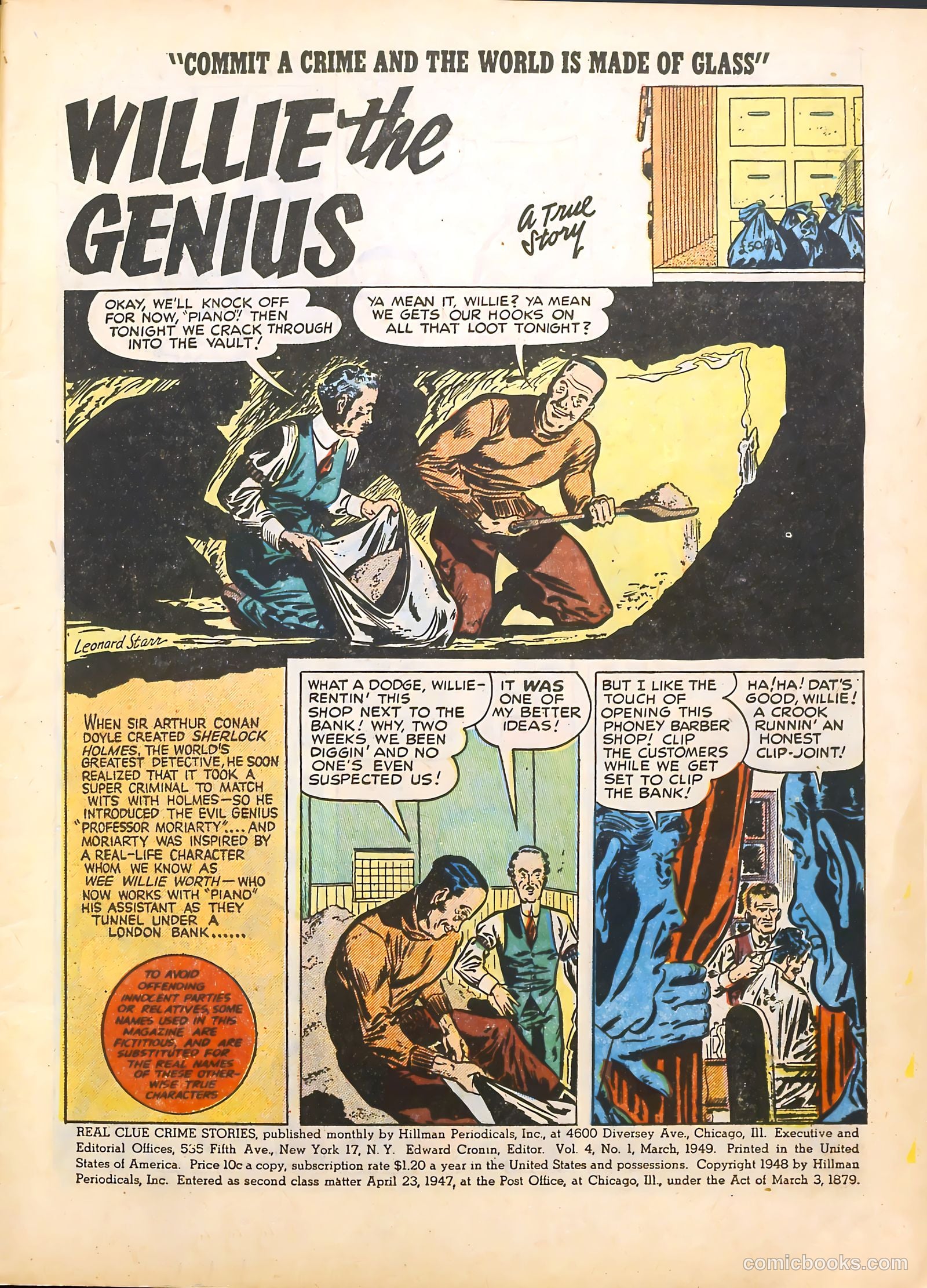 Real Clue Crime Stories v4 #1 — page 3 of 52