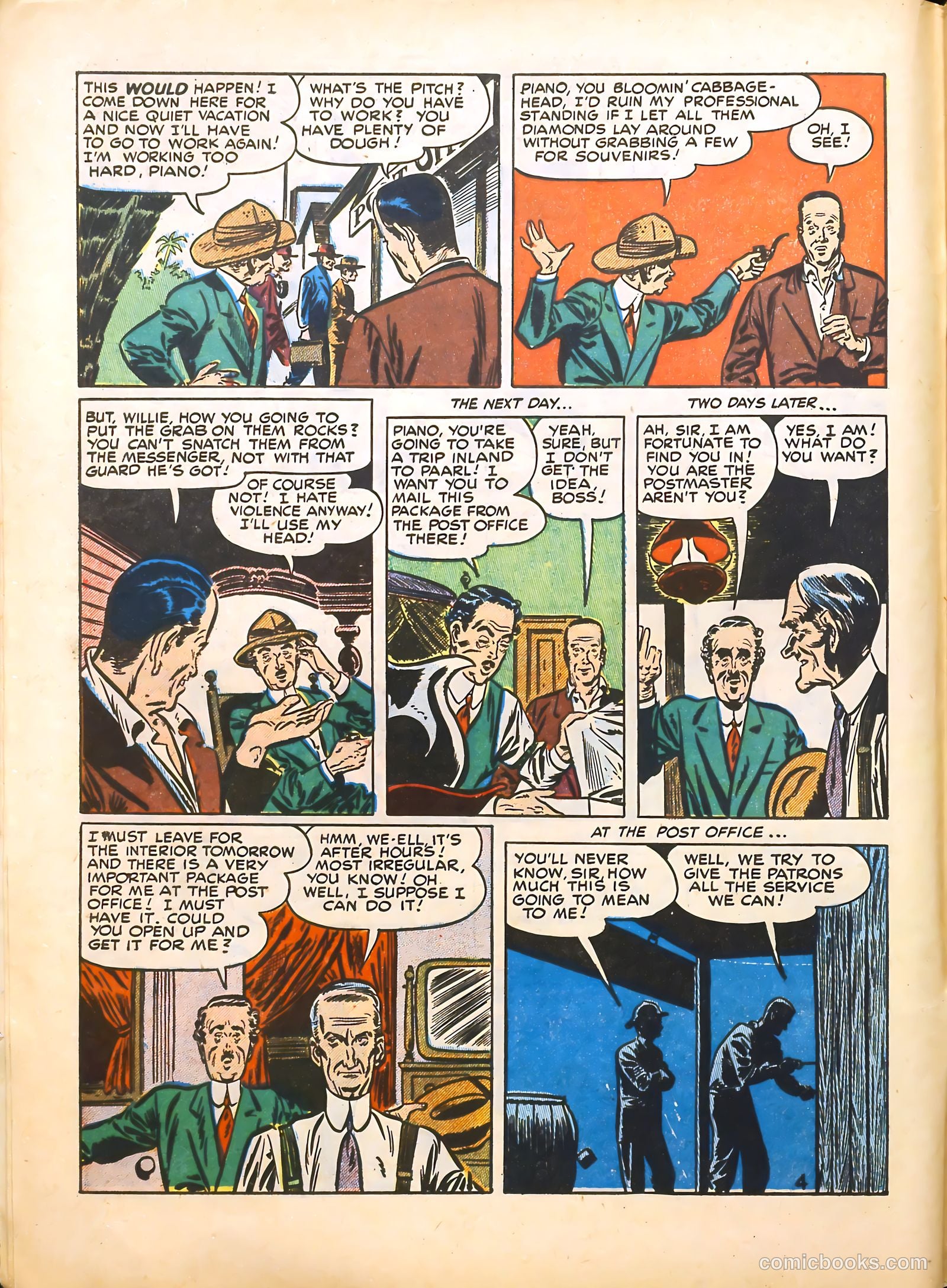 Real Clue Crime Stories v4 #1 — page 6 of 52