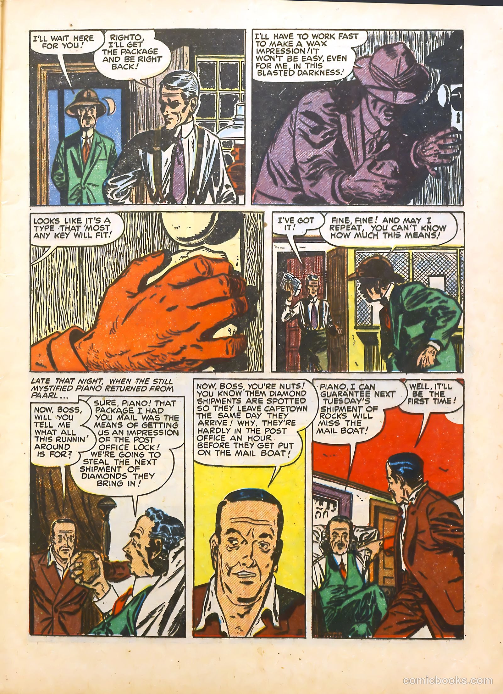 Real Clue Crime Stories v4 #1 — page 7 of 52
