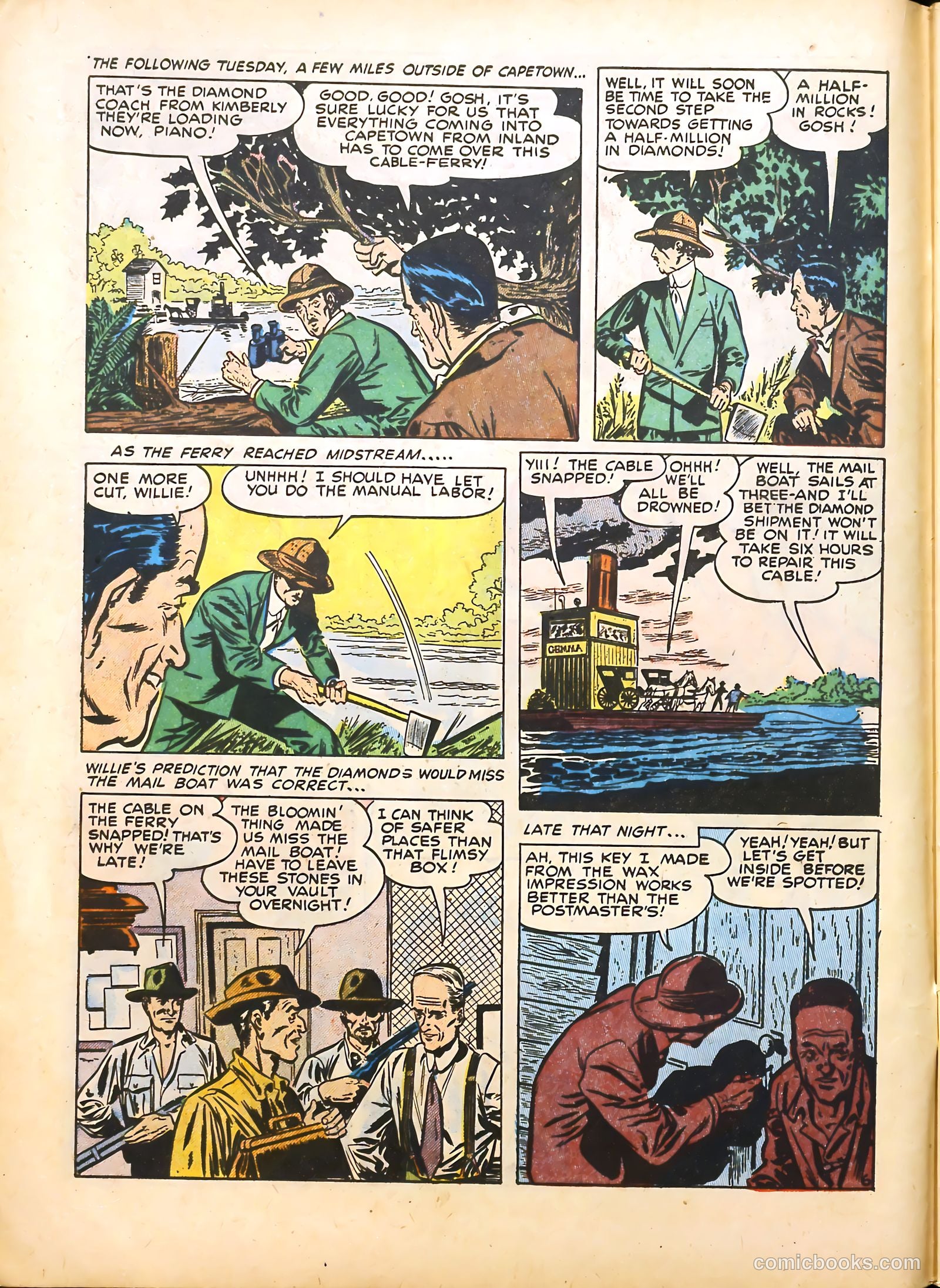 Real Clue Crime Stories v4 #1 — page 8 of 52