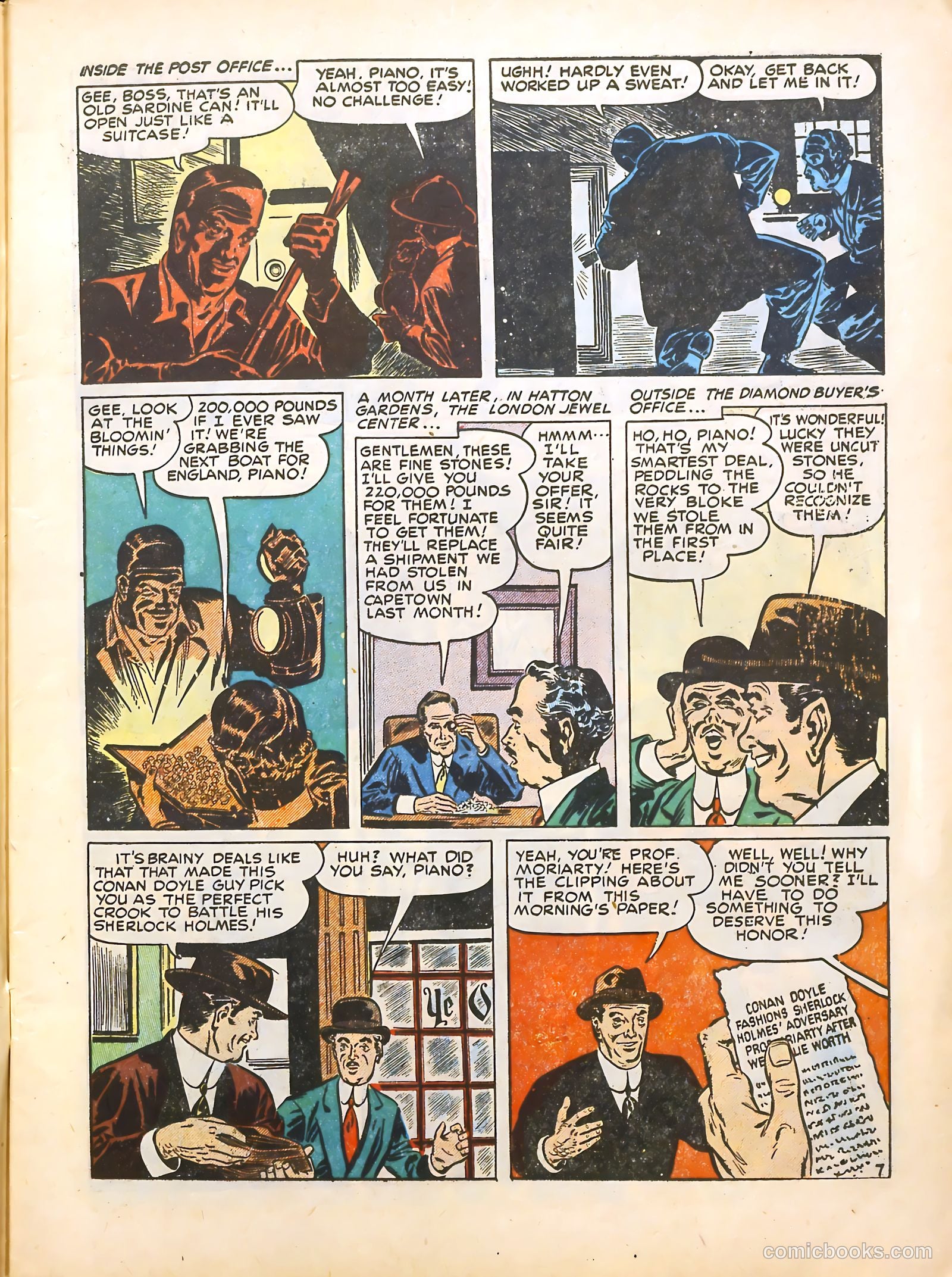 Real Clue Crime Stories v4 #1 — page 9 of 52