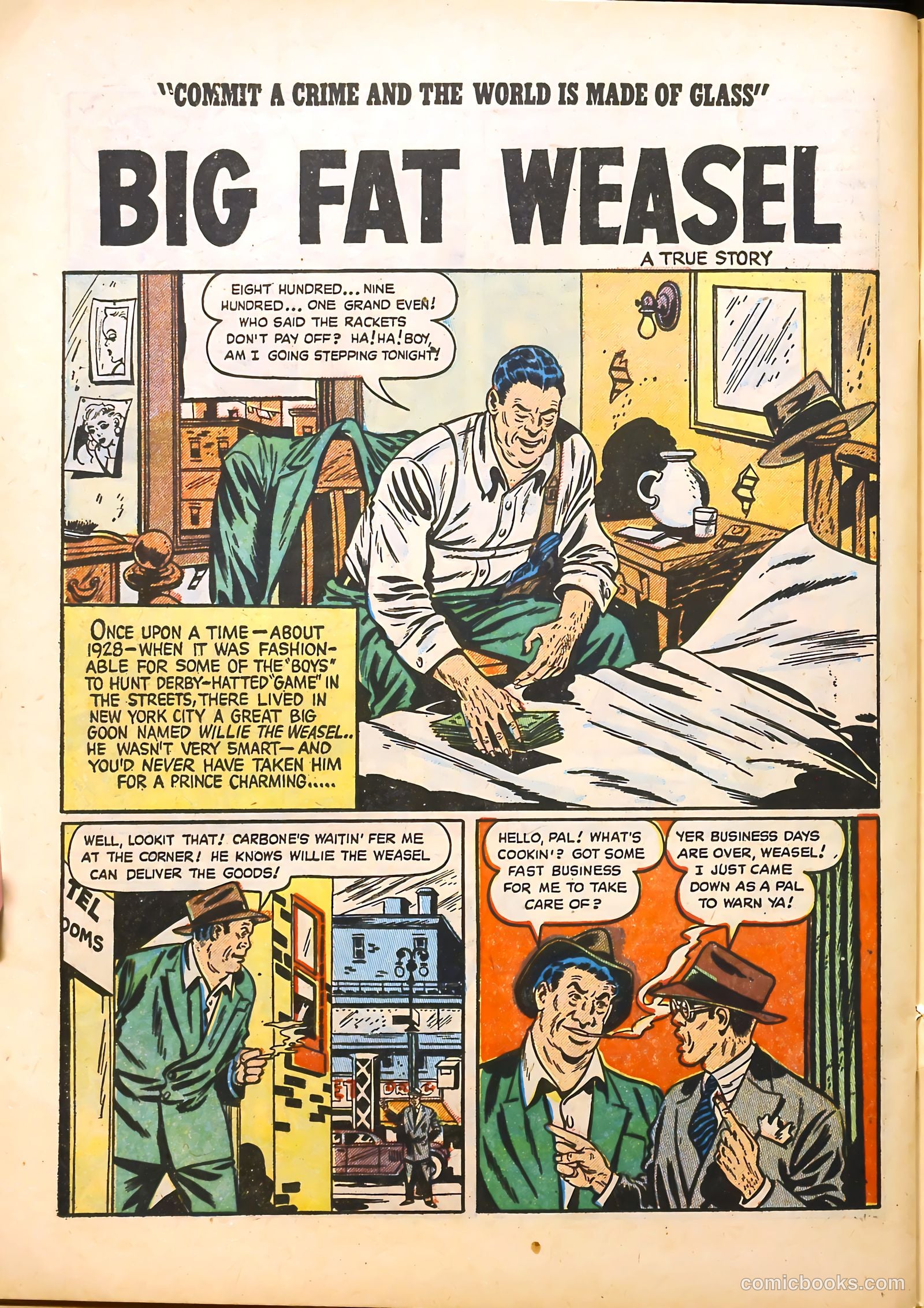 Real Clue Crime Stories v4 #1 — page 38 of 52