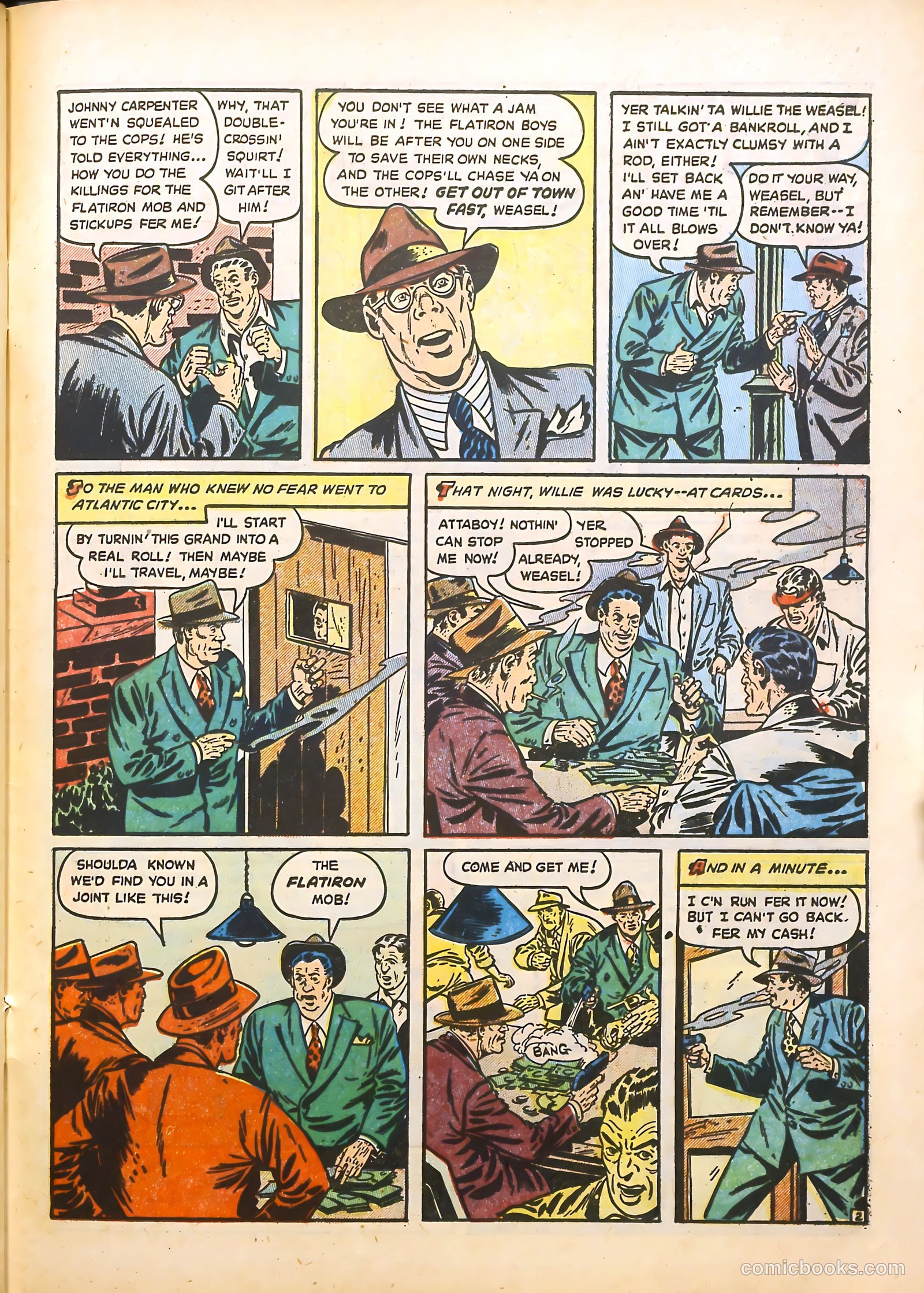 Real Clue Crime Stories v4 #1 — page 39 of 52