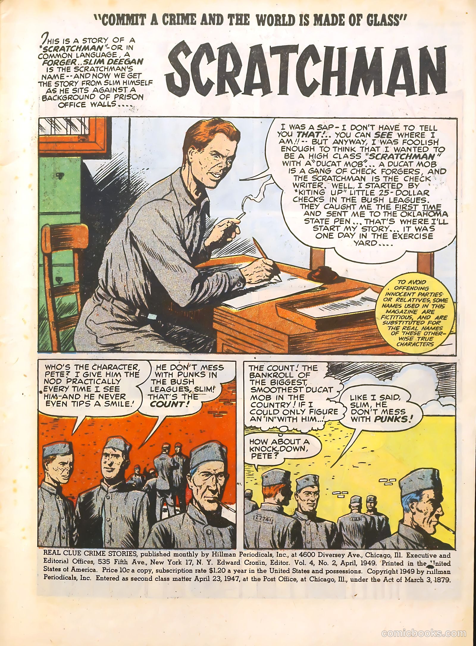 Real Clue Crime Stories v4 #2 — page 3 of 52