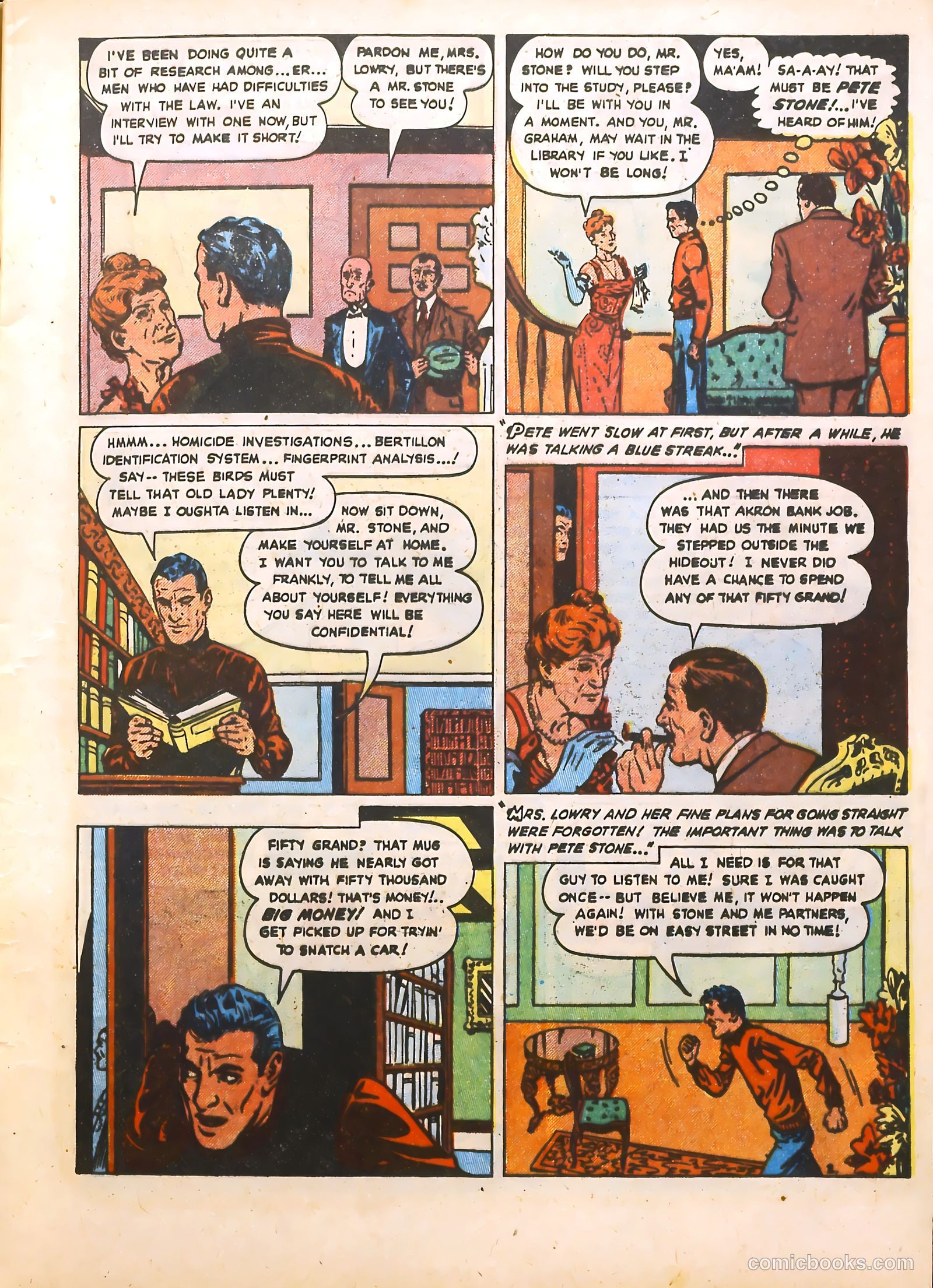 Real Clue Crime Stories v4 #2 — page 13 of 52