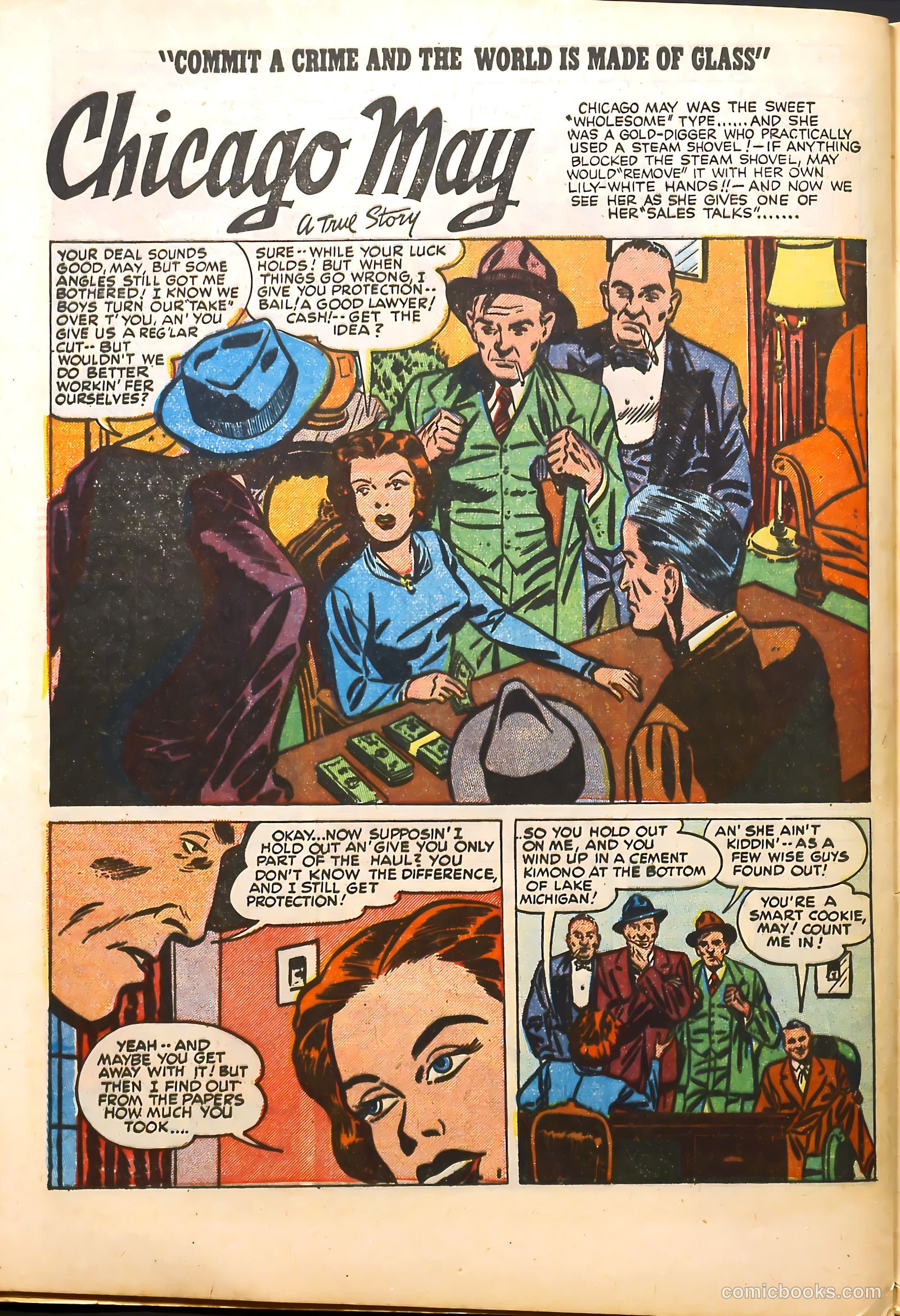 Real Clue Crime Stories v4 #2 — page 42 of 52