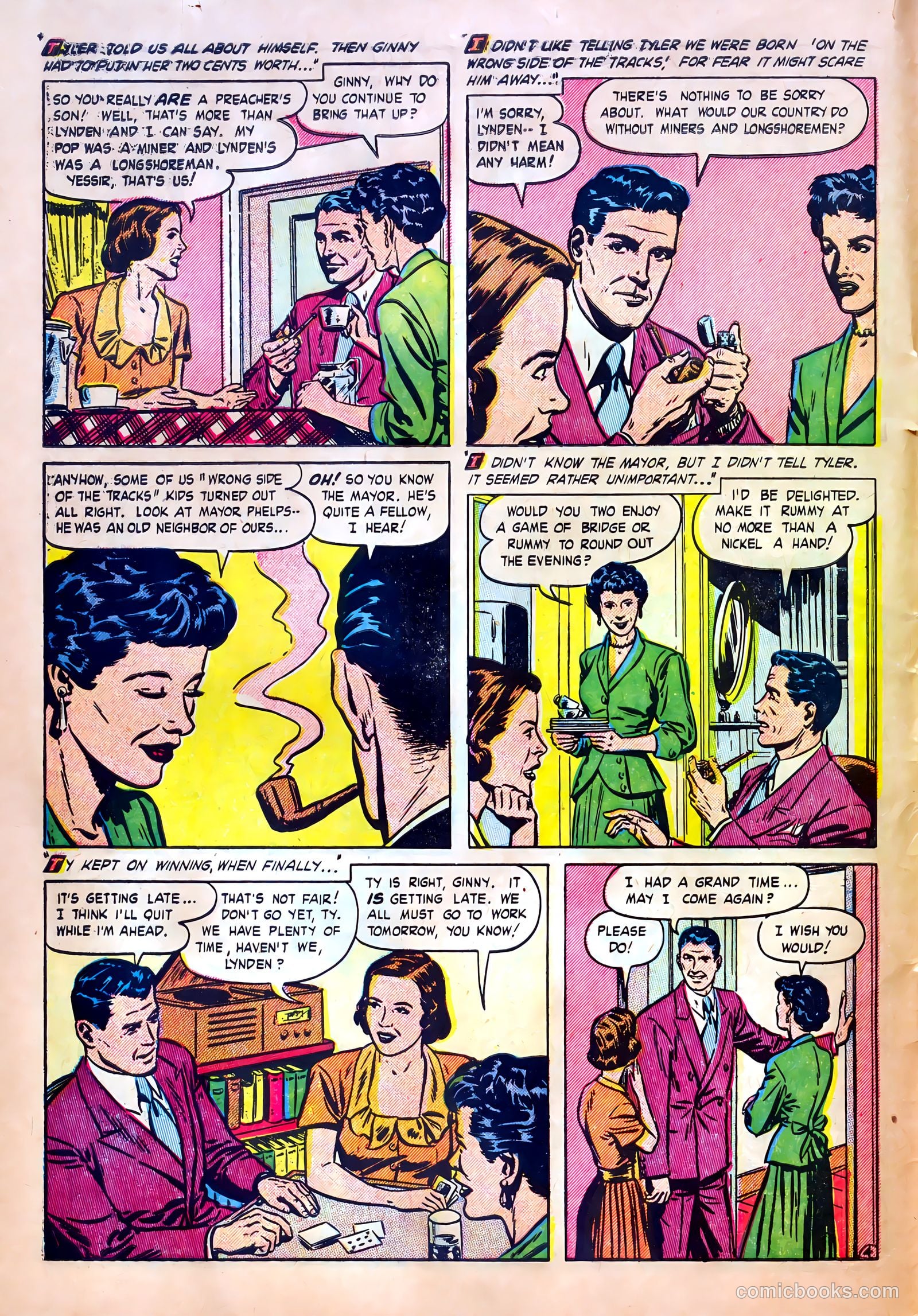 Romantic Confessions v1 #1 — page 6 of 52