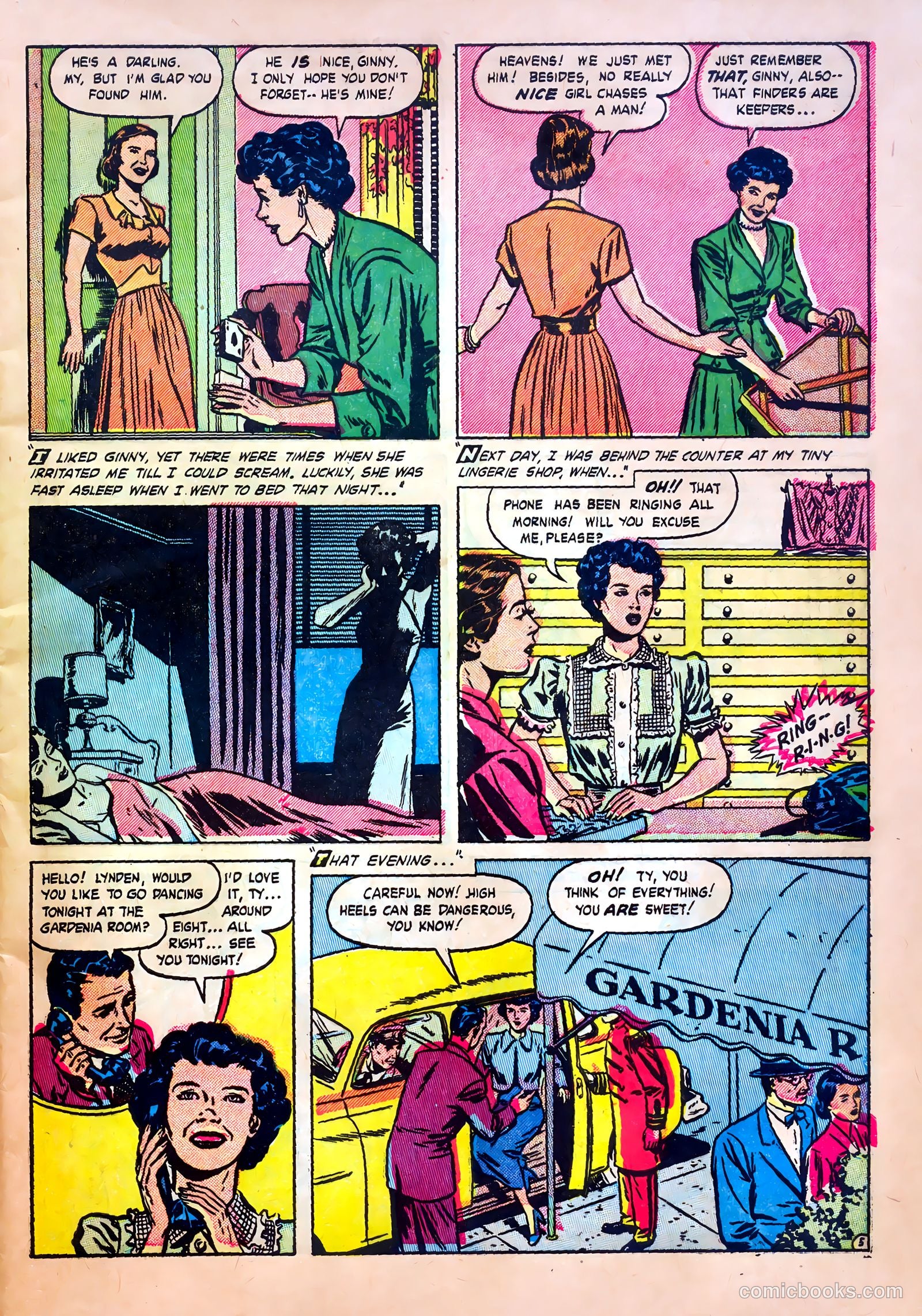 Romantic Confessions v1 #1 — page 7 of 52