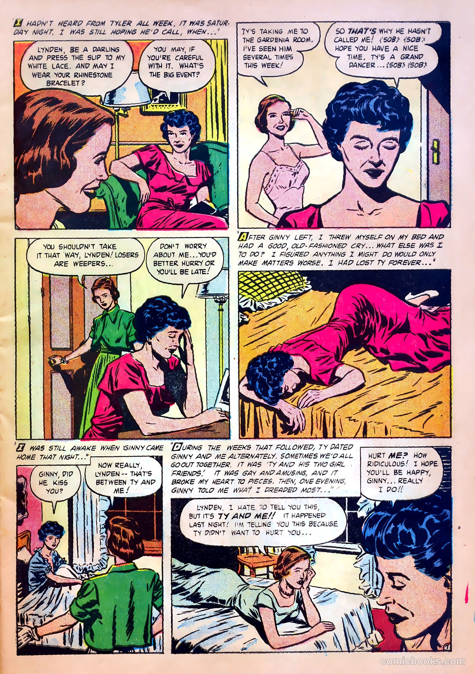 Romantic Confessions v1 #1 — page 9 of 52
