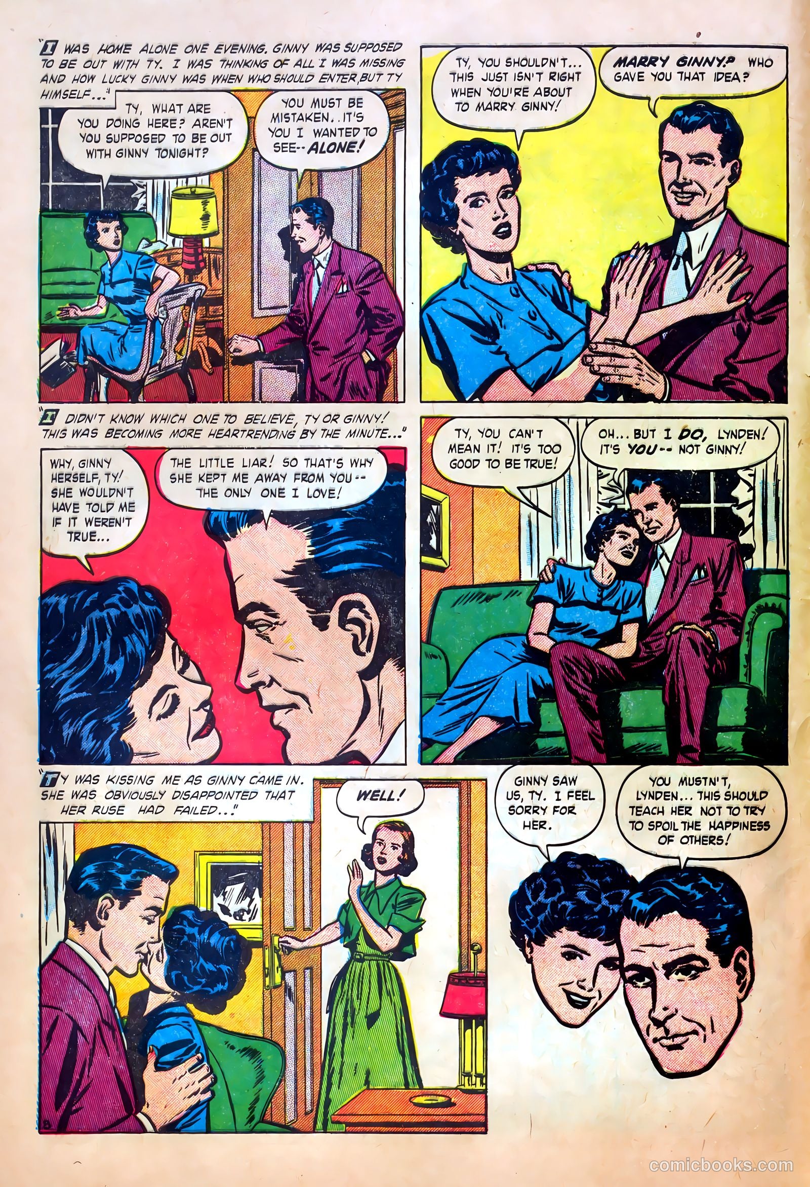 Romantic Confessions v1 #1 — page 10 of 52