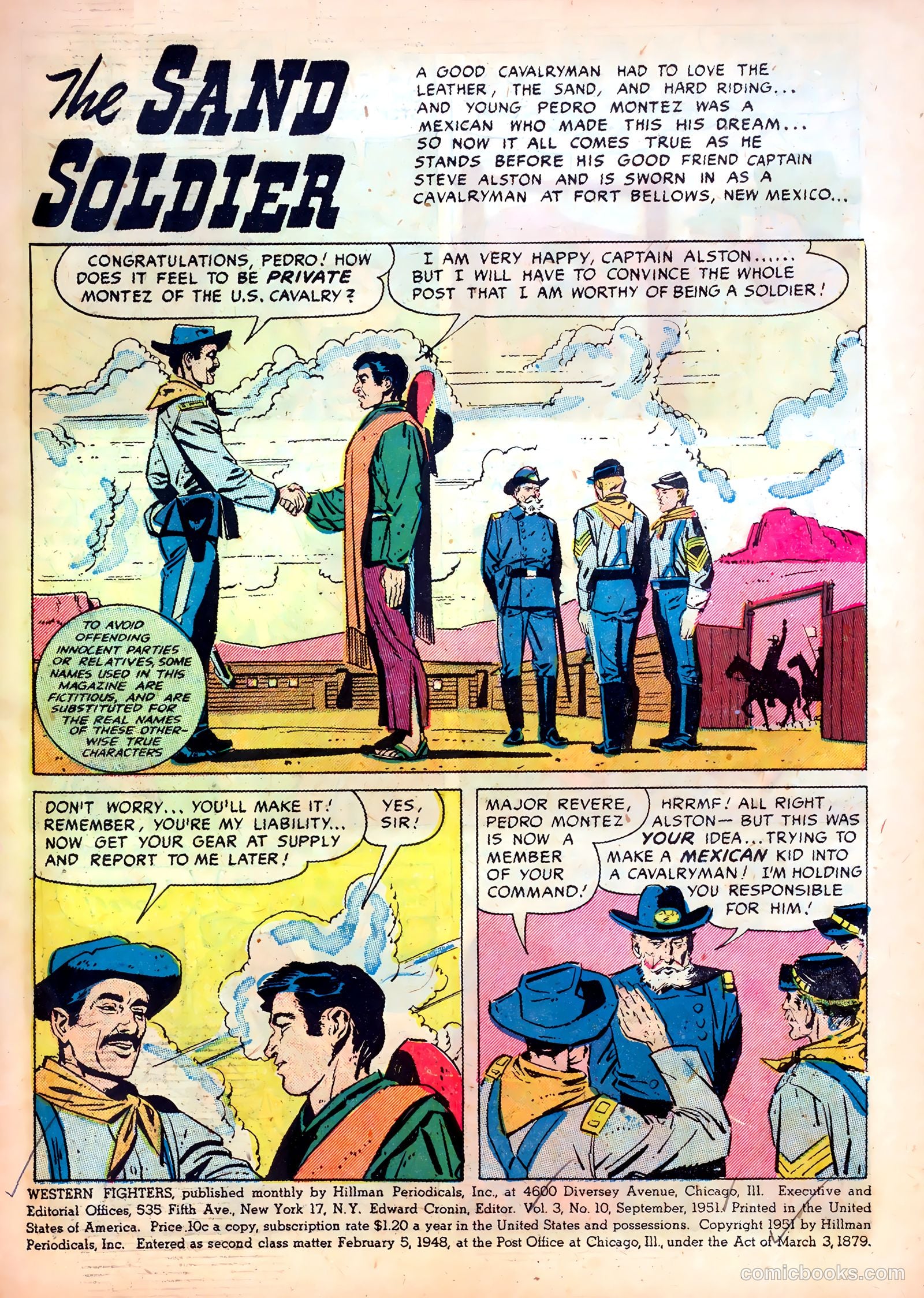 Western Fighters v3 #10 — page 3 of 52