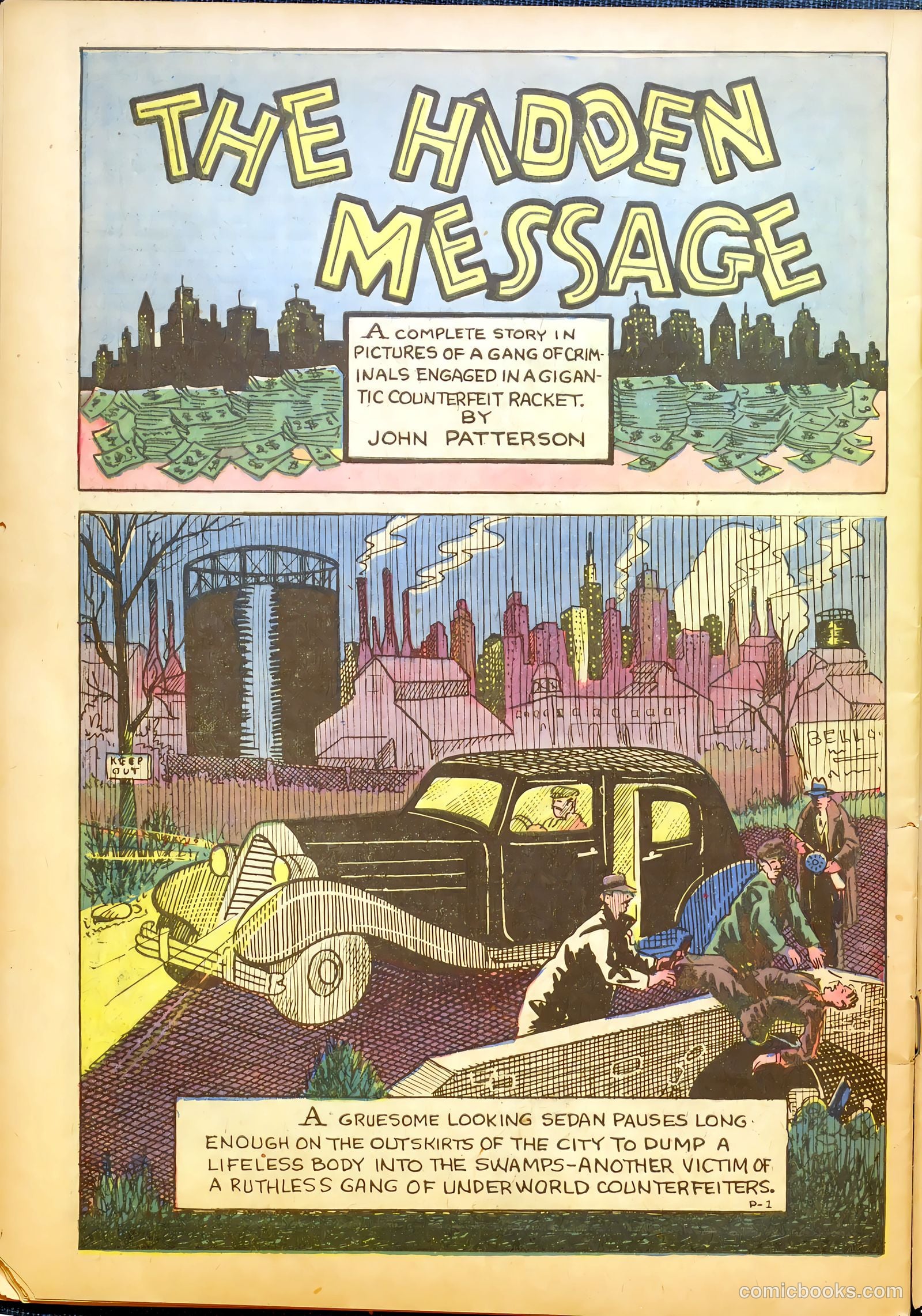 Keen Detective Funnies 2 v1 #9 — page 44 of 53