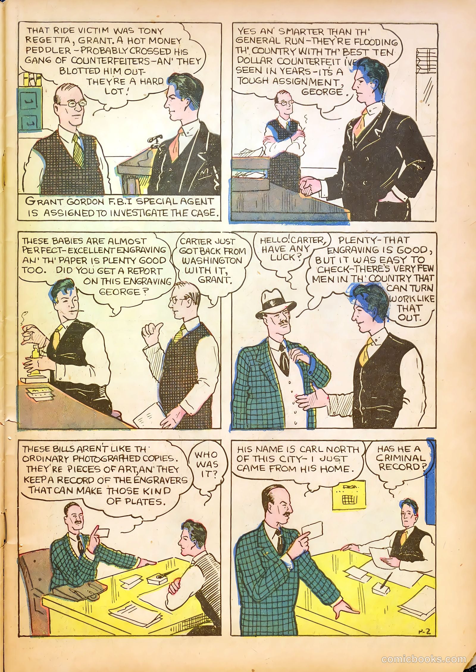 Keen Detective Funnies 2 v1 #9 — page 45 of 53