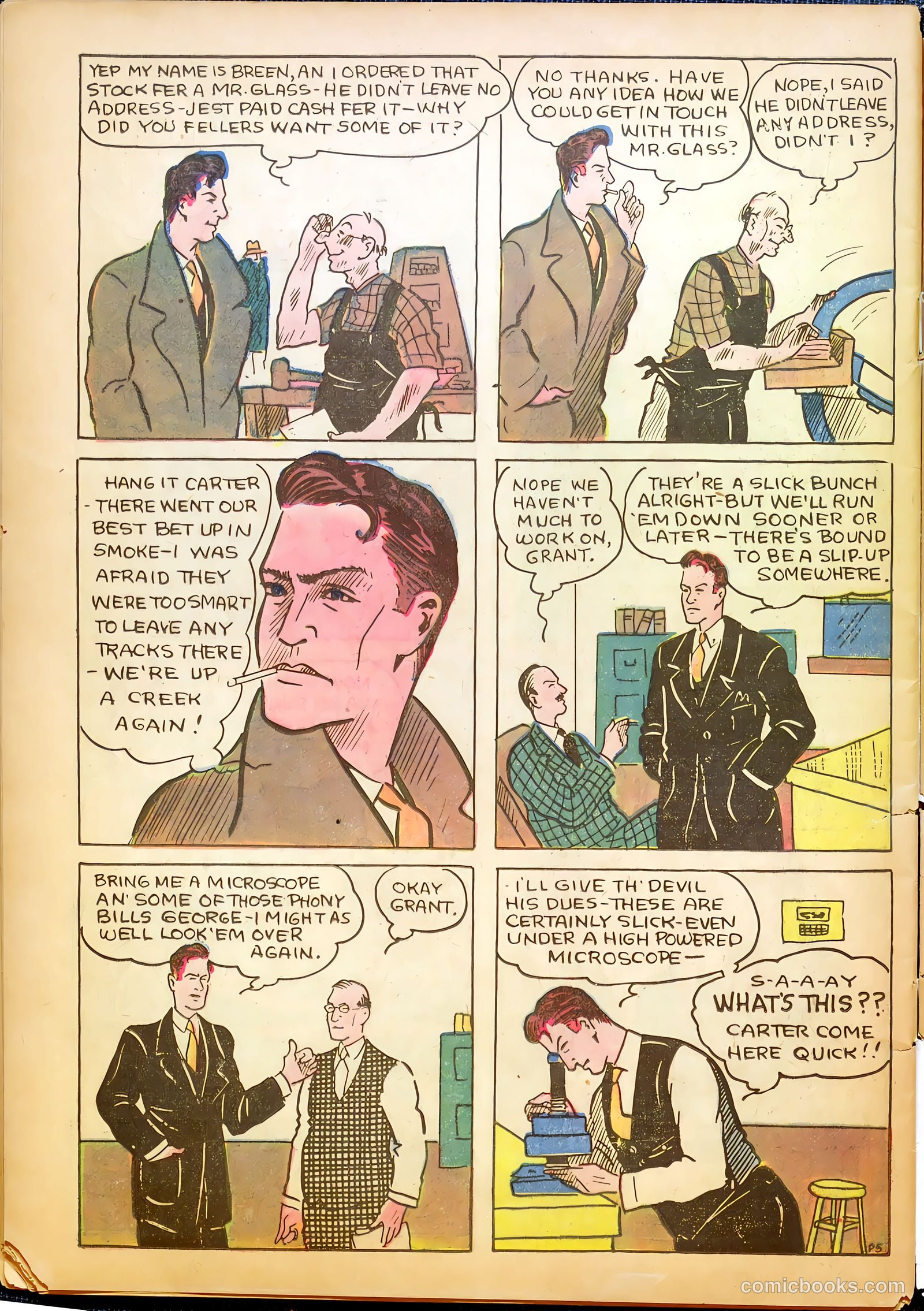 Keen Detective Funnies 2 v1 #9 — page 48 of 53