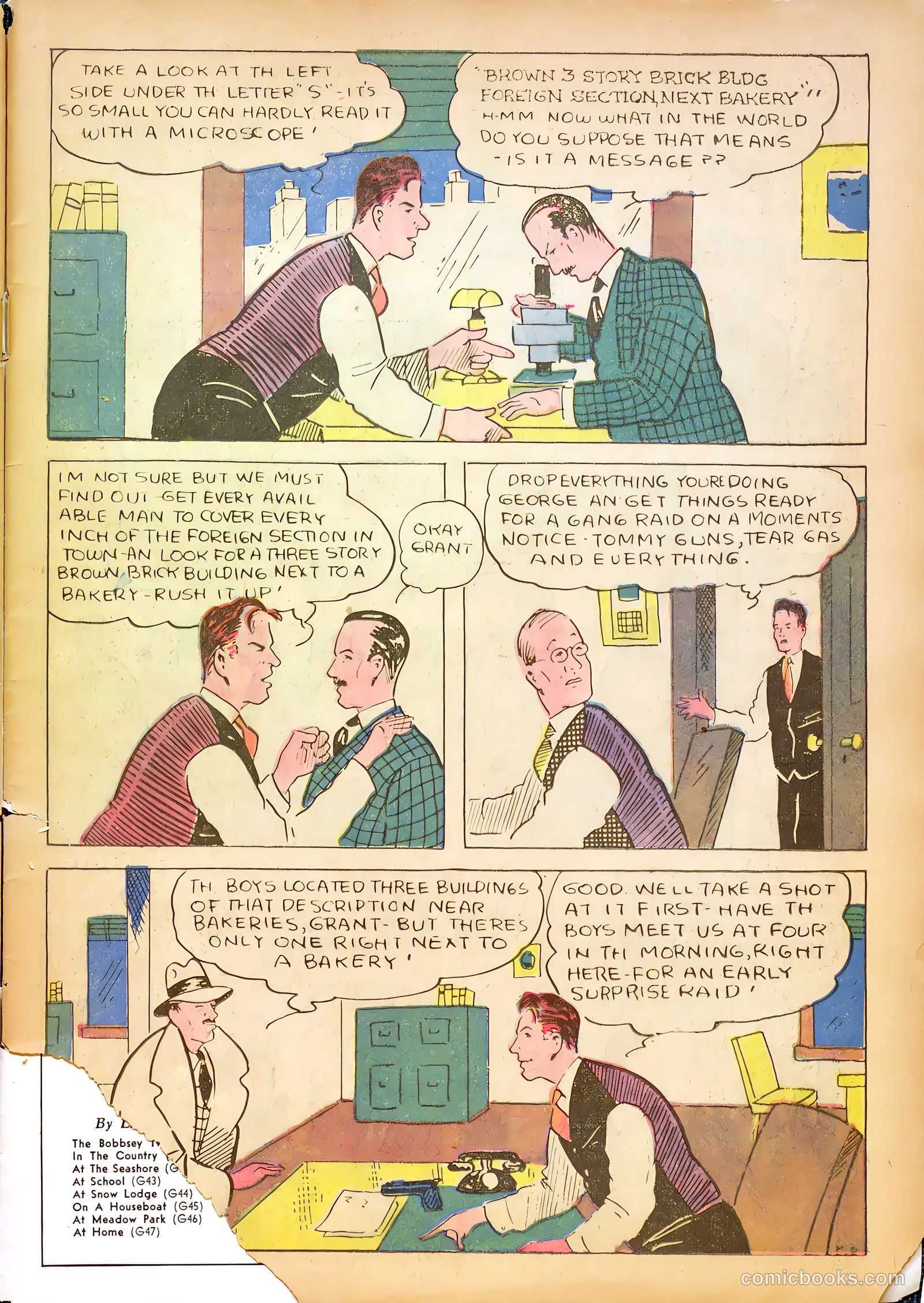 Keen Detective Funnies 2 v1 #9 — page 49 of 53