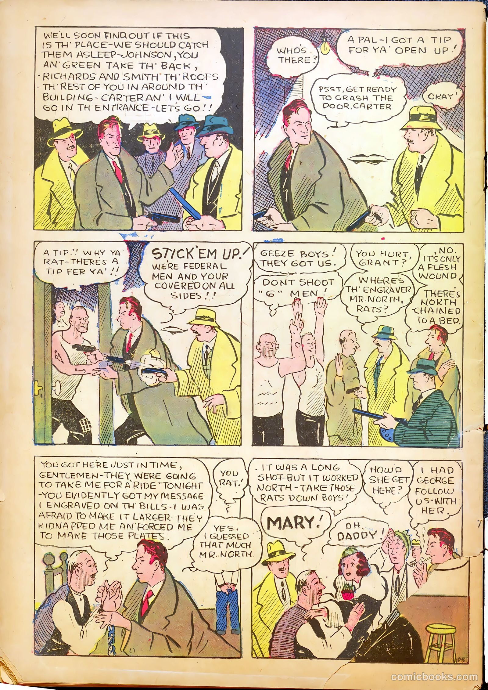 Keen Detective Funnies 2 v1 #9 — page 50 of 53