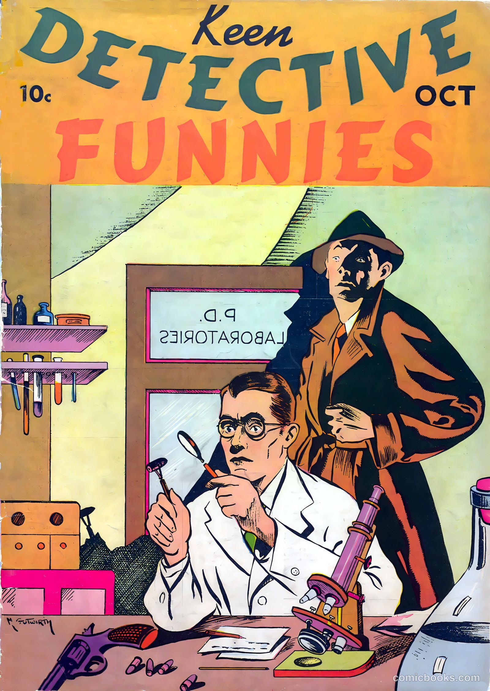 Keen Detective Funnies 3 v1 #10