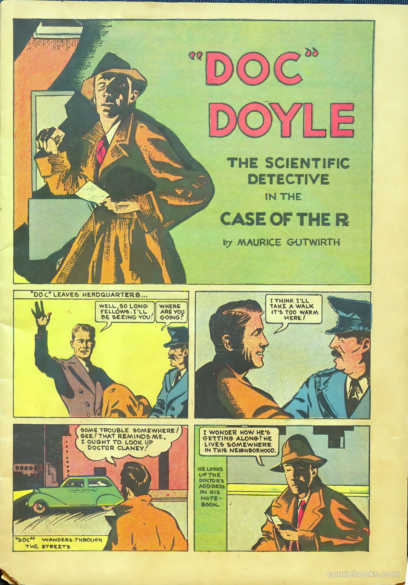 Keen Detective Funnies 3 v1 #10 — page 3 of 52