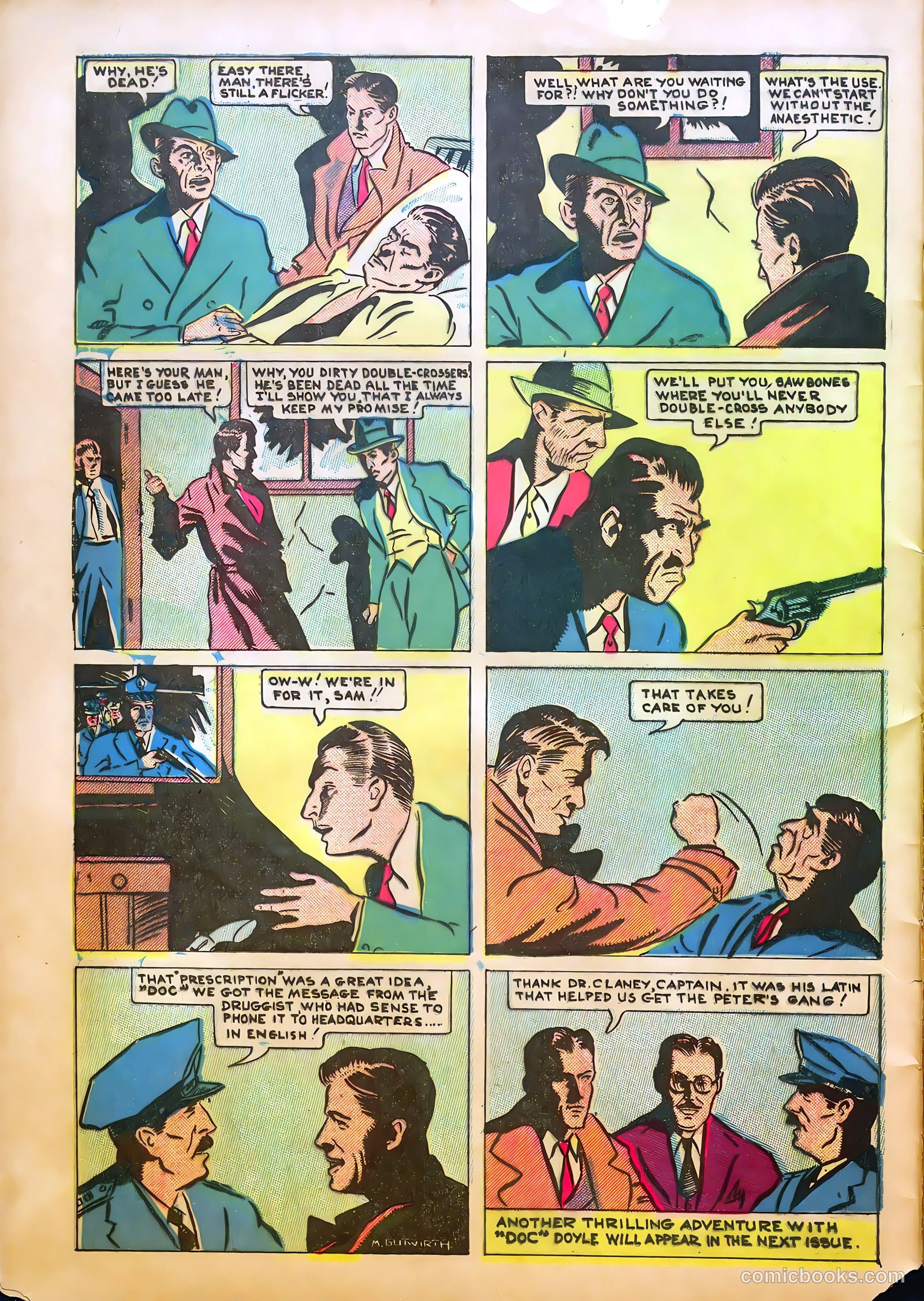Keen Detective Funnies 3 v1 #10 — page 8 of 52