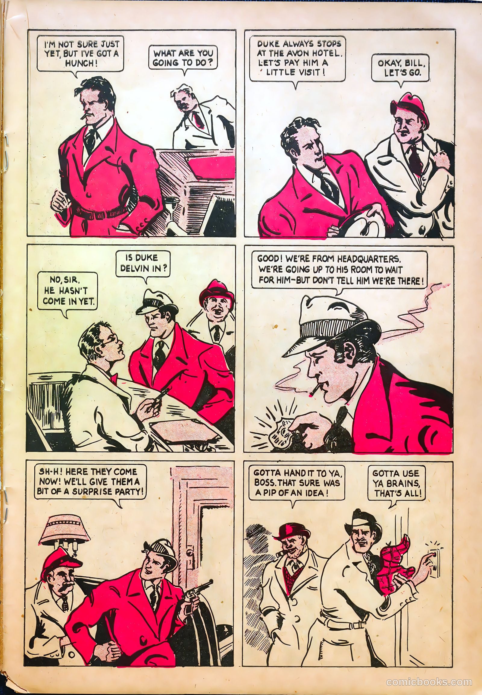 Keen Detective Funnies 3 v1 #10 — page 35 of 52