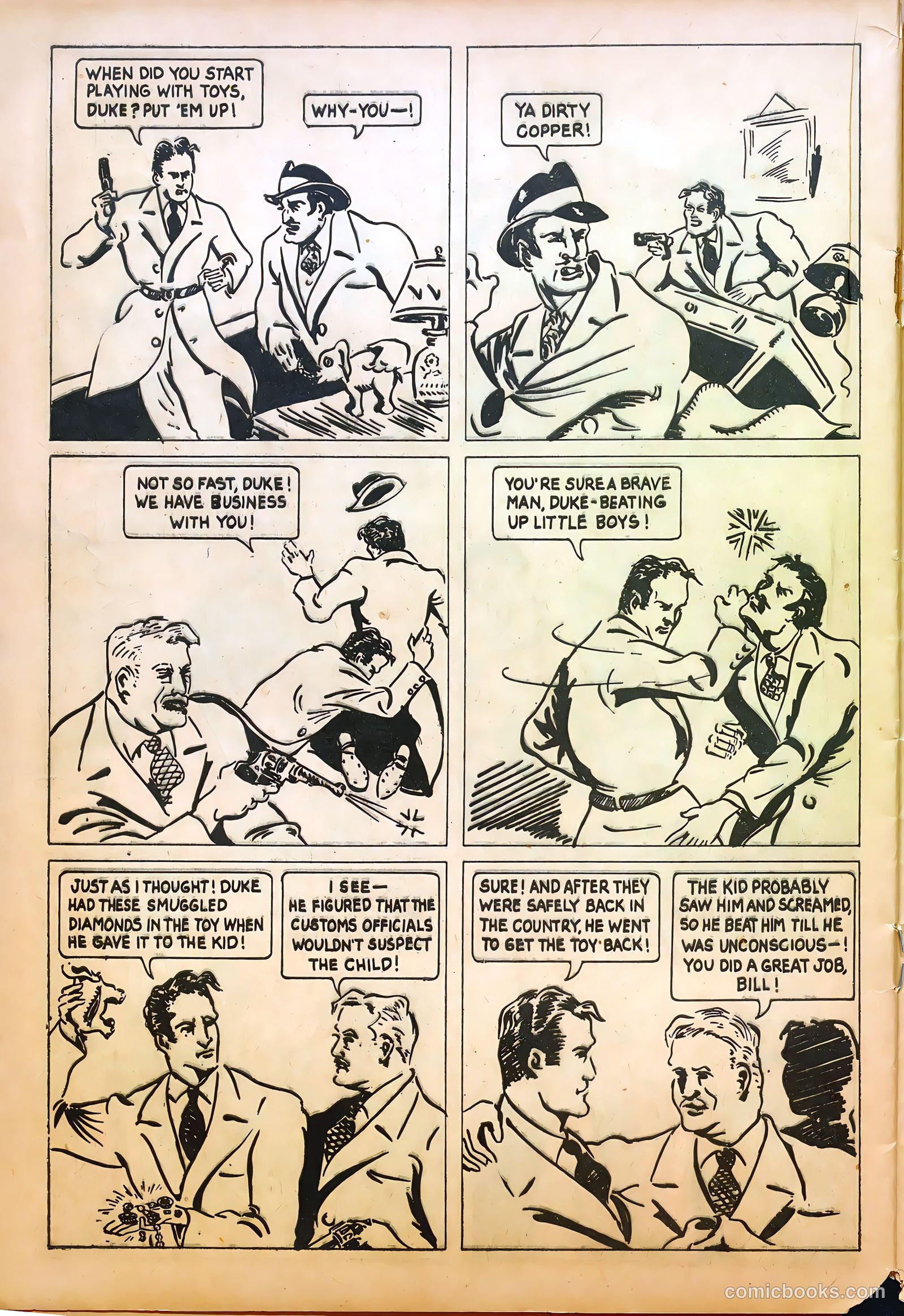 Keen Detective Funnies 3 v1 #10 — page 36 of 52