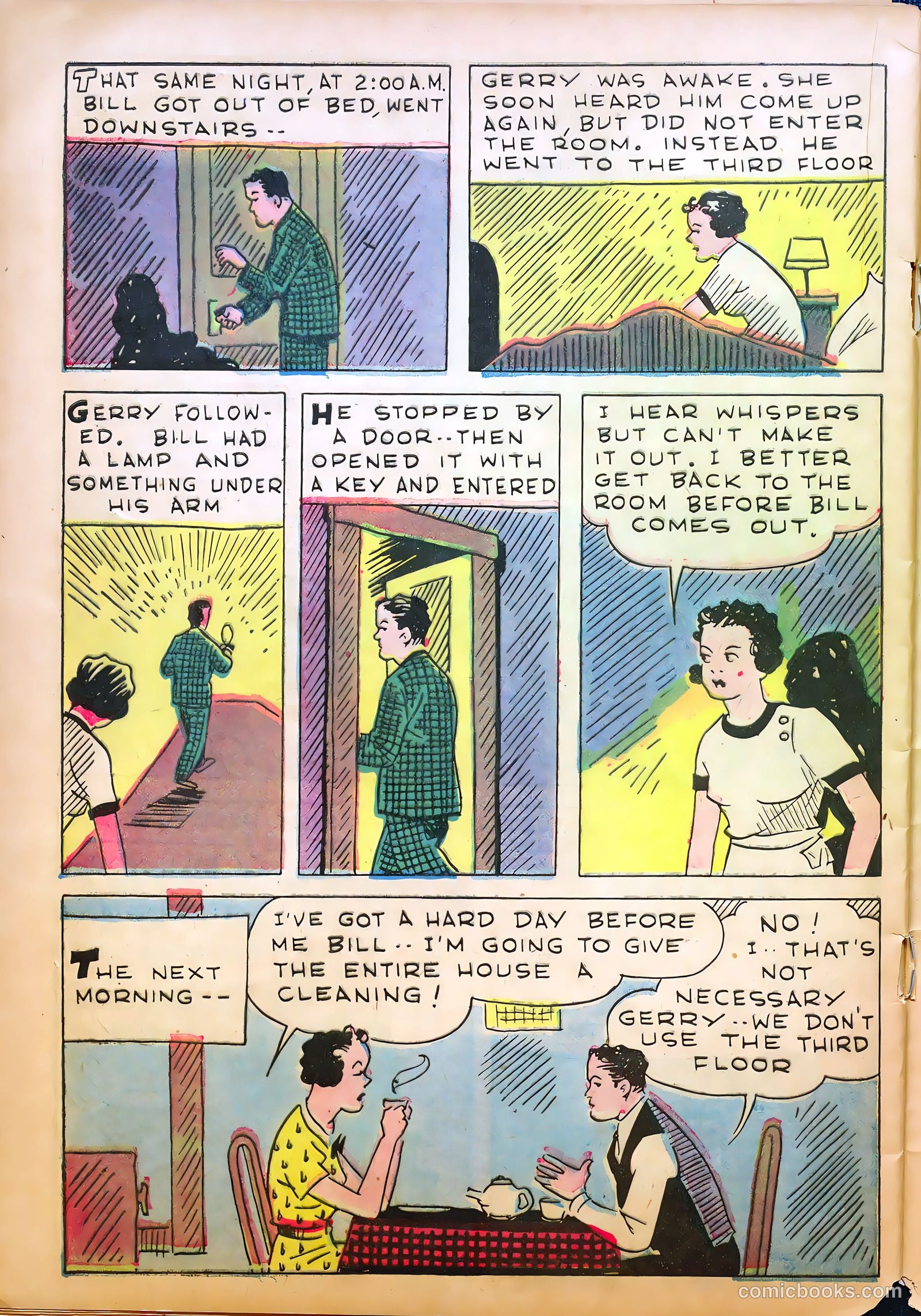 Keen Detective Funnies 3 v1 #10 — page 40 of 52