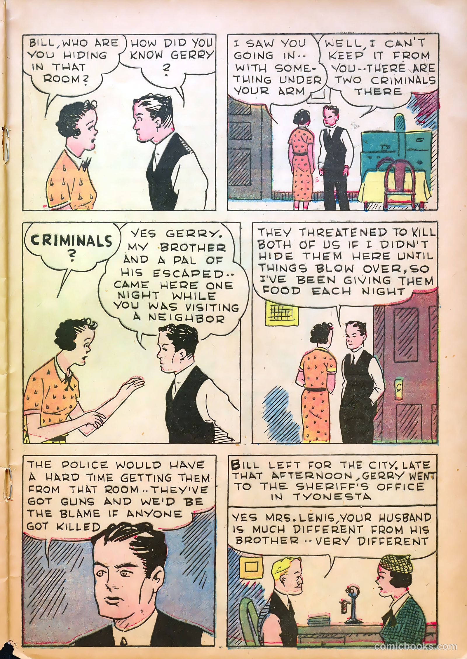 Keen Detective Funnies 3 v1 #10 — page 41 of 52