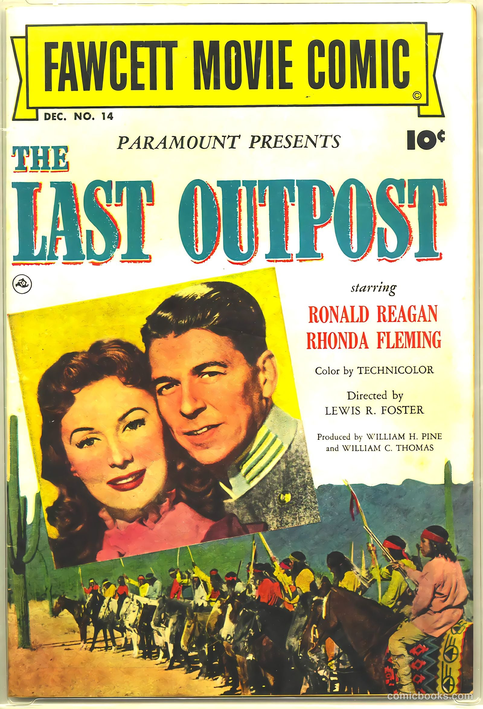 Fawcett Movie Comic 14 - The Last Outpost #1