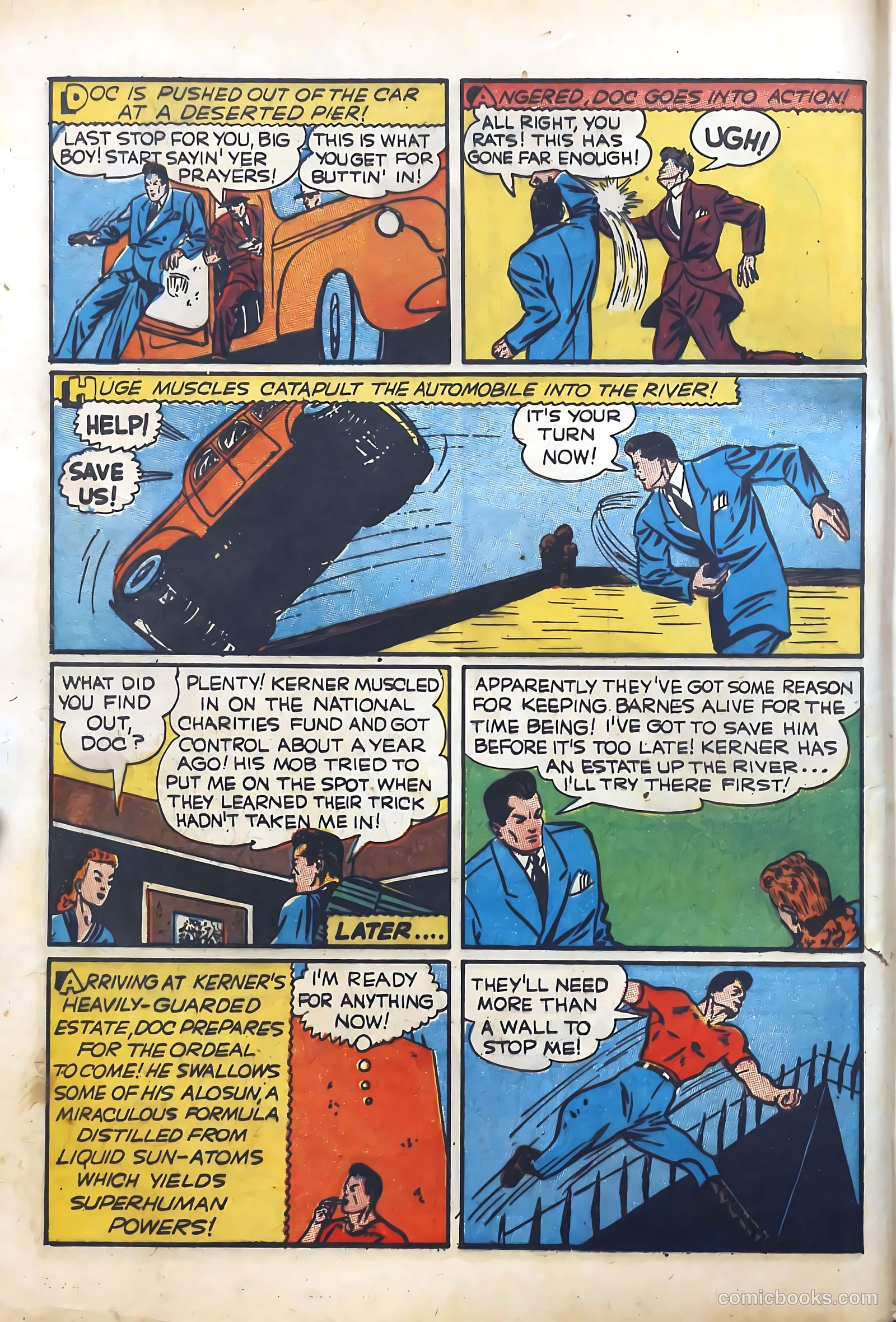 Thrilling Comics #9 (1940) — page 6 of 68
