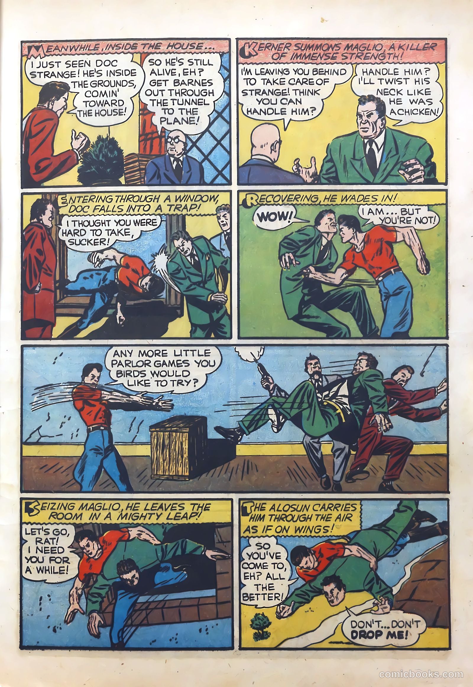 Thrilling Comics #9 (1940) — page 7 of 68