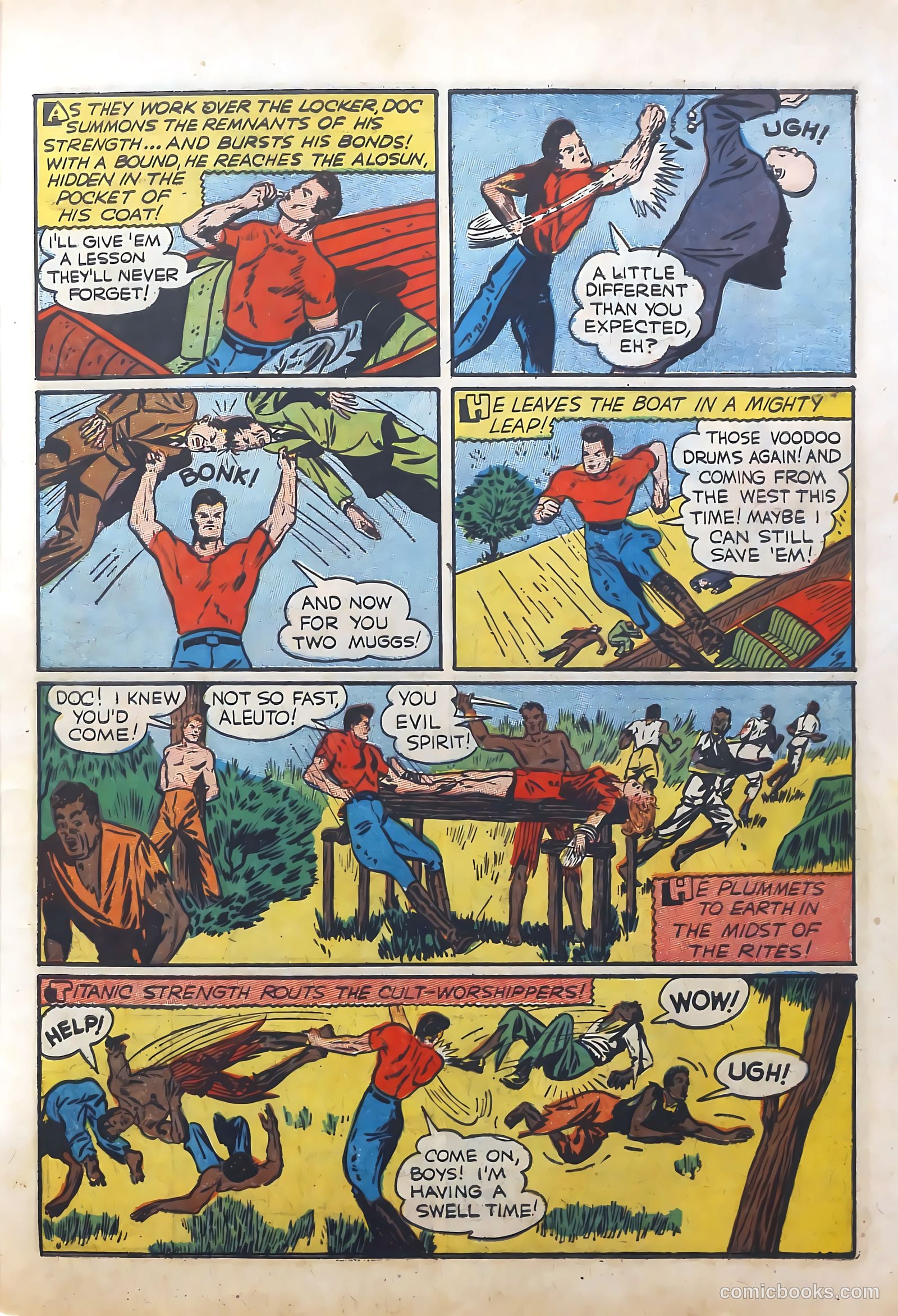 Thrilling Comics #9 (1940) — page 13 of 68