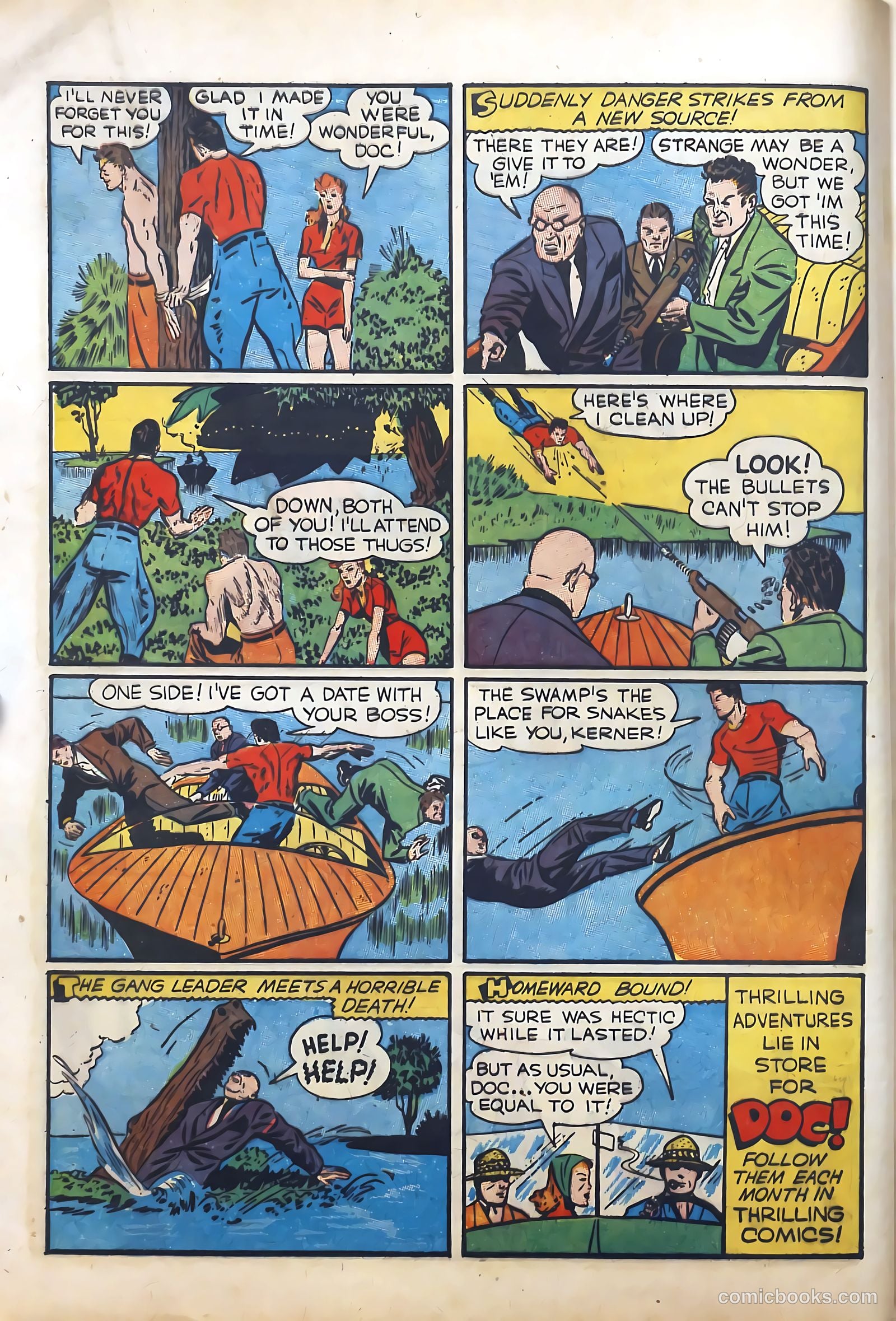 Thrilling Comics #9 (1940) — page 14 of 68
