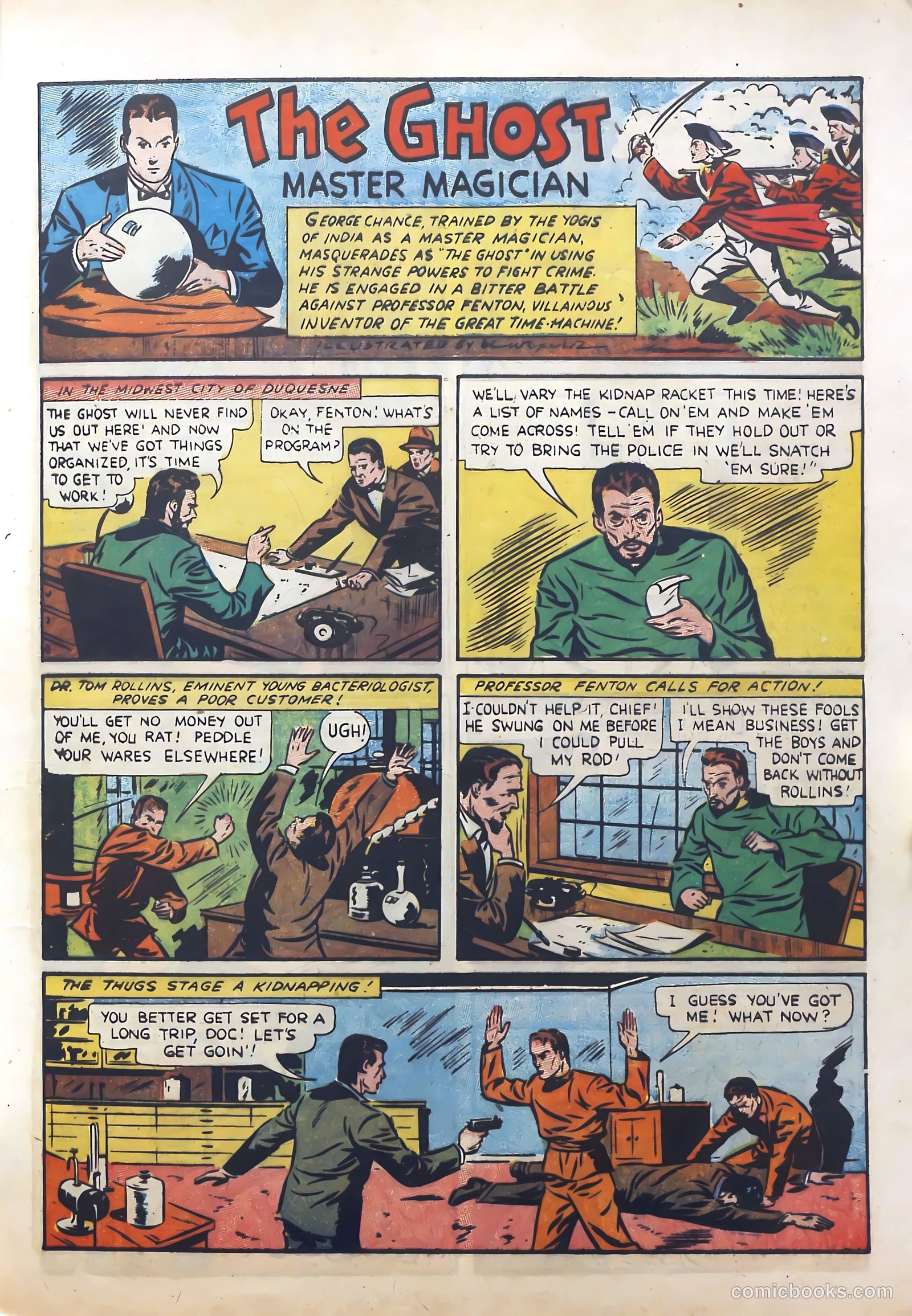 Thrilling Comics #9 (1940) — page 15 of 68