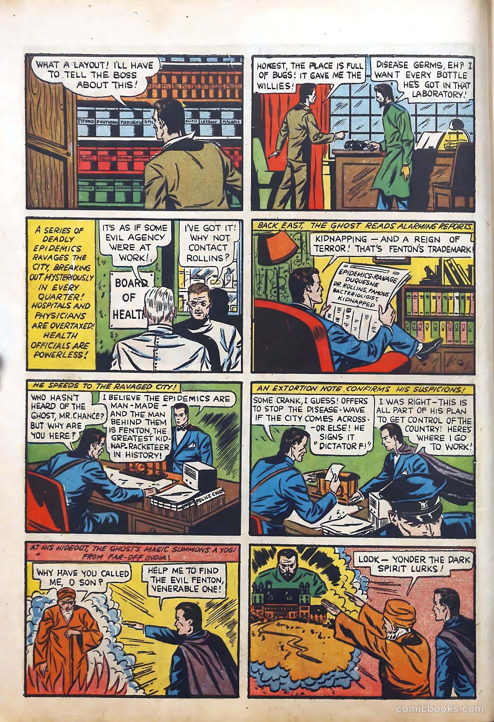 Thrilling Comics #9 (1940) — page 16 of 68