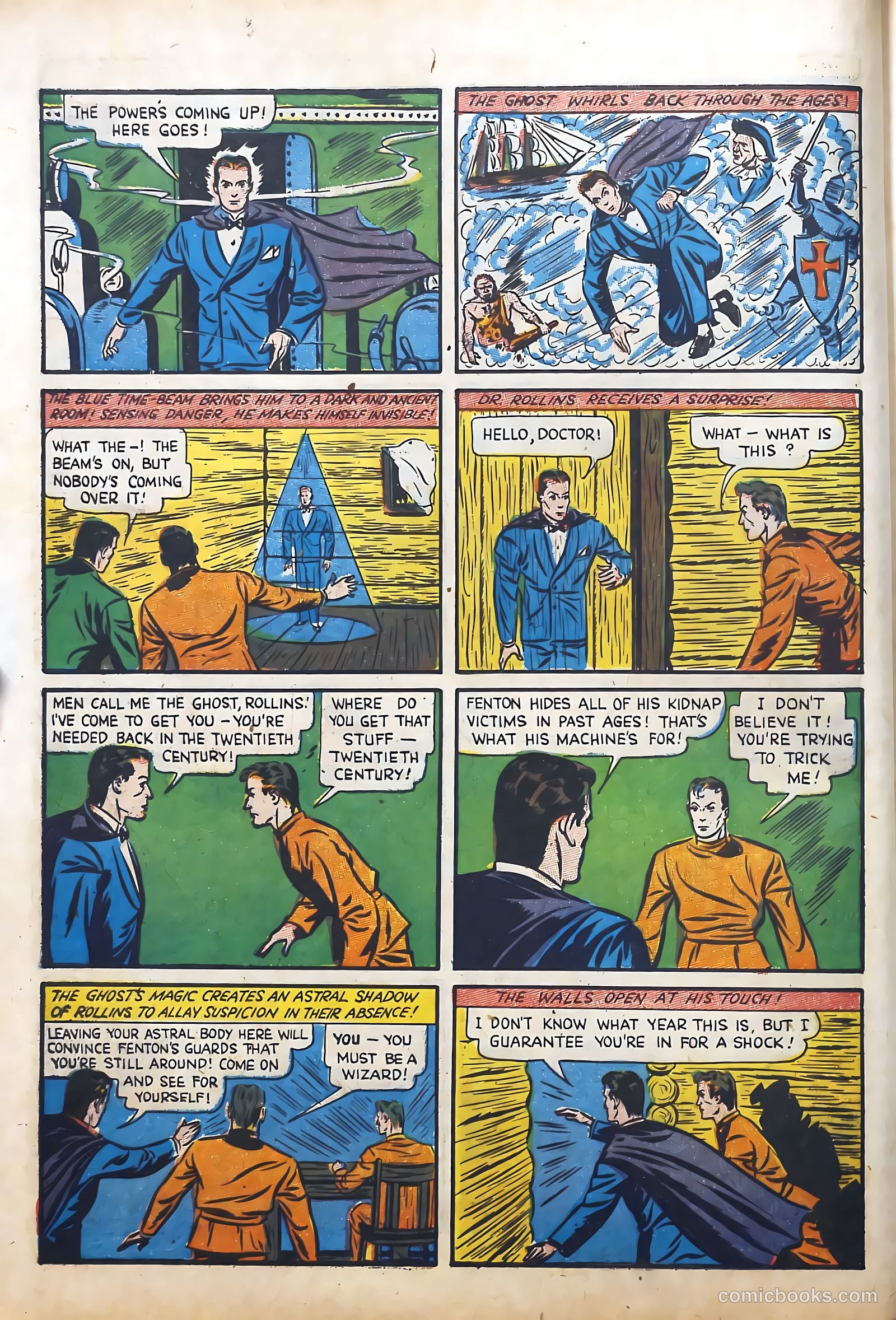 Thrilling Comics #9 (1940) — page 18 of 68
