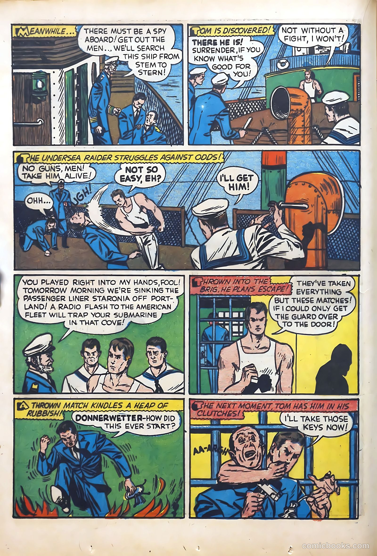Thrilling Comics #9 (1940) — page 28 of 68