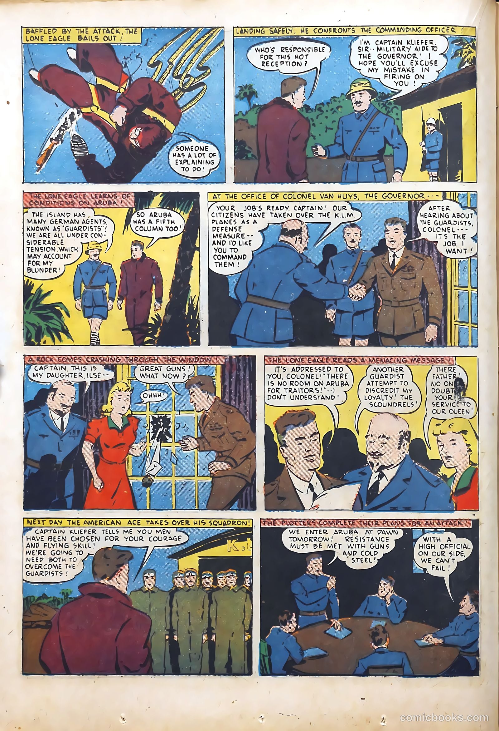 Thrilling Comics #9 (1940) — page 32 of 68