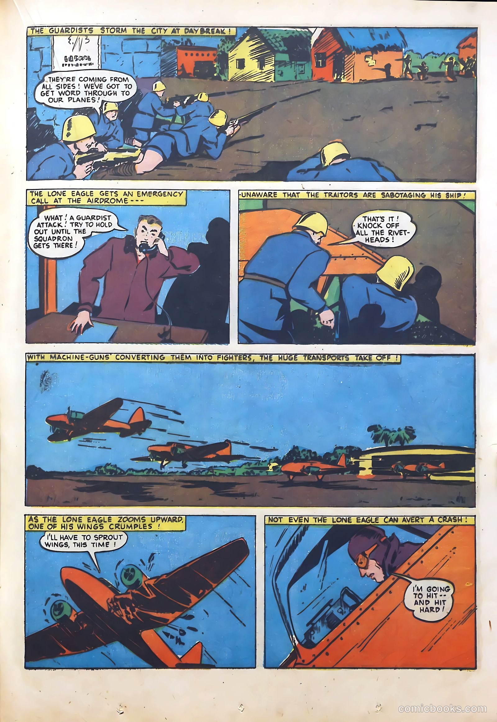 Thrilling Comics #9 (1940) — page 33 of 68