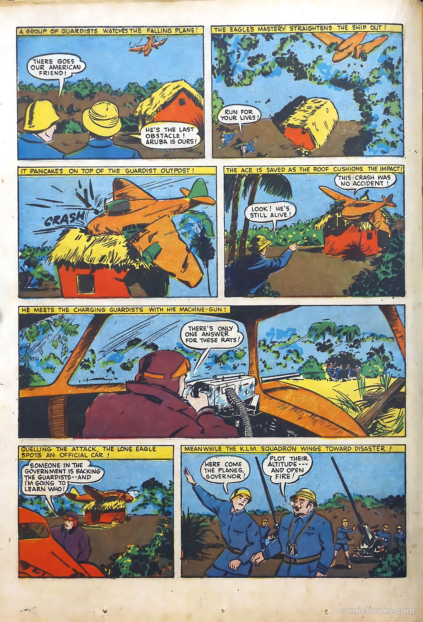 Thrilling Comics #9 (1940) — page 34 of 68