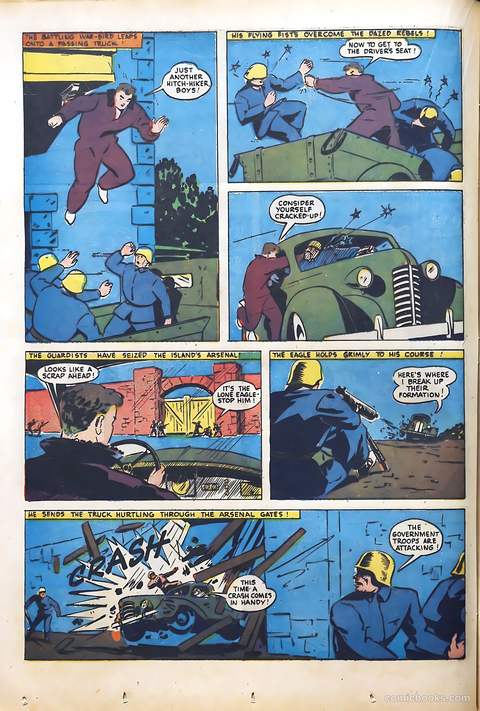 Thrilling Comics #9 (1940) — page 36 of 68