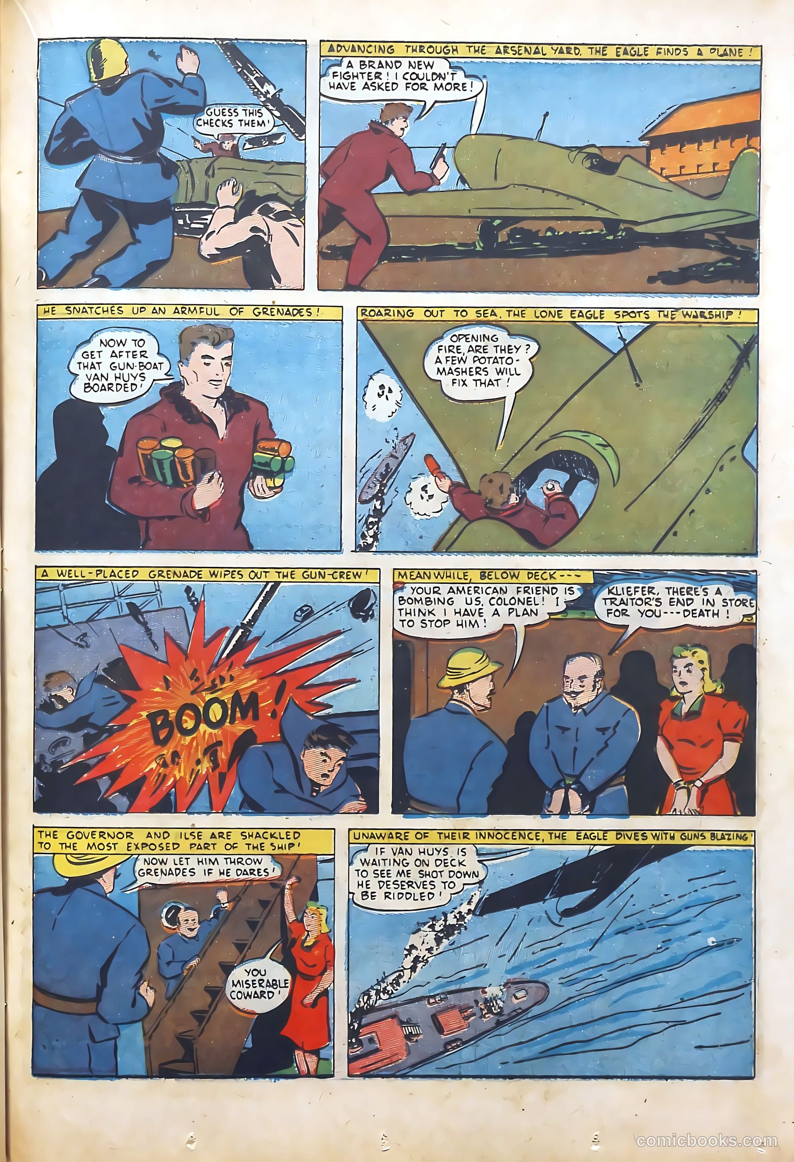 Thrilling Comics #9 (1940) — page 37 of 68
