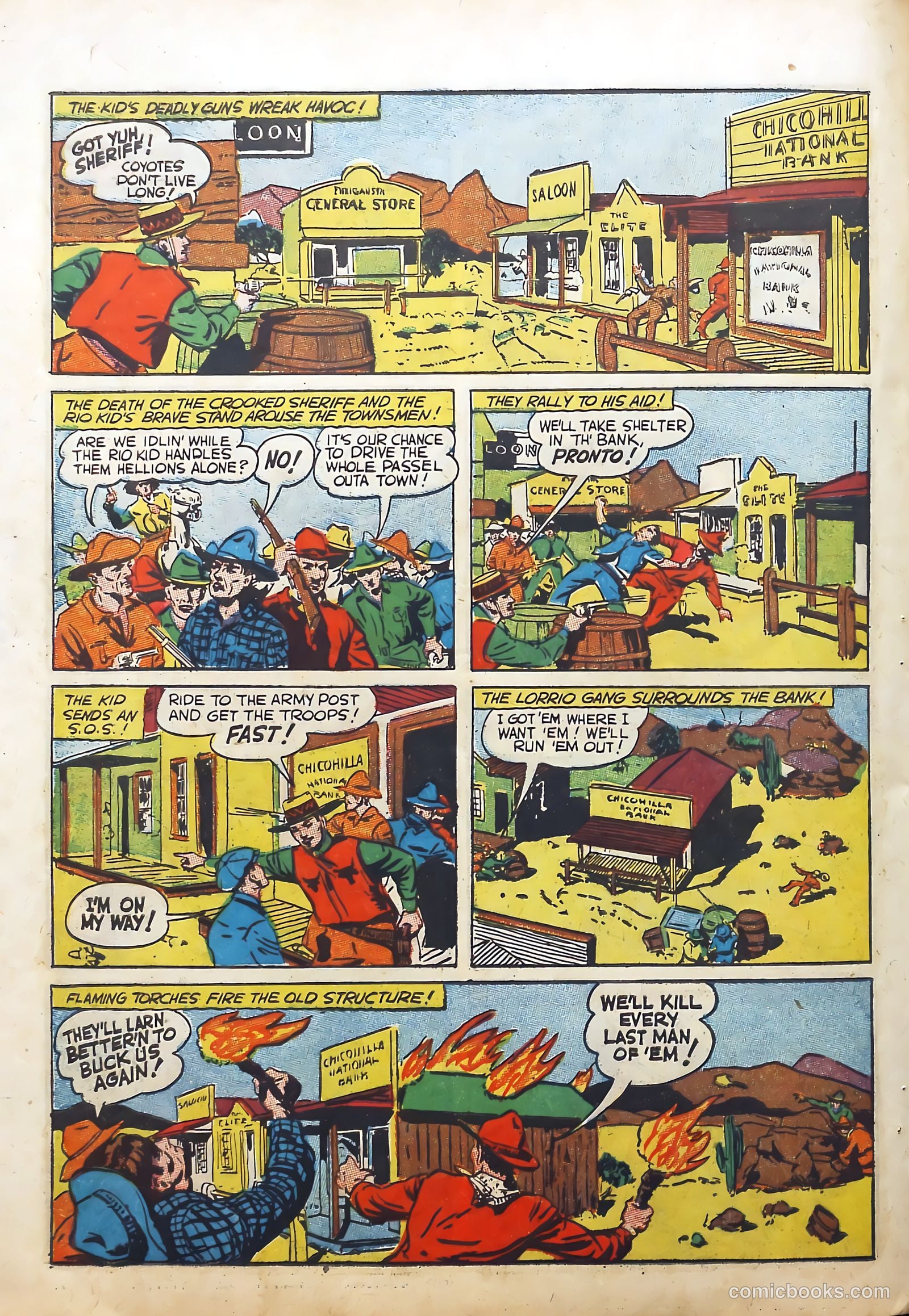 Thrilling Comics #9 (1940) — page 56 of 68
