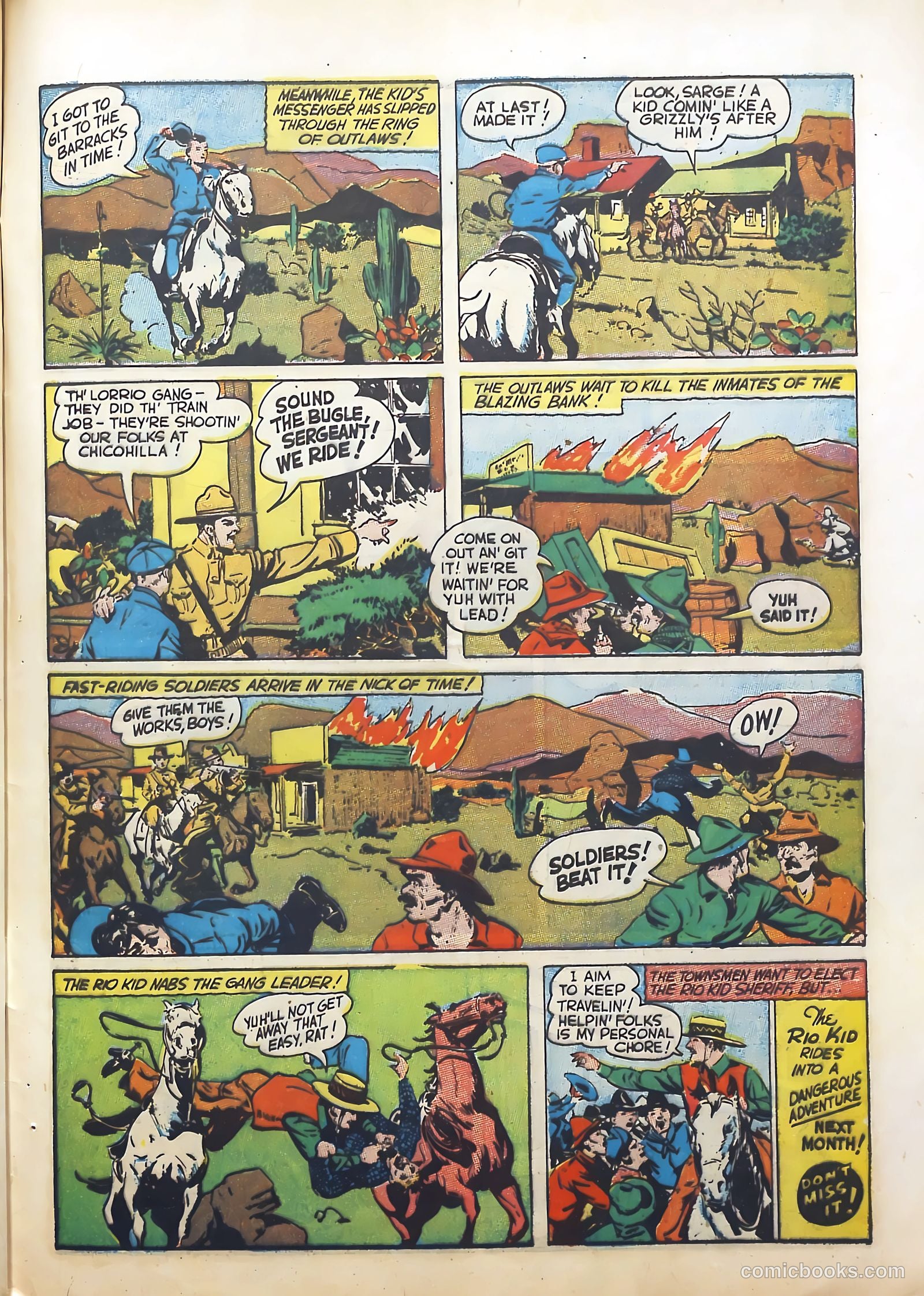 Thrilling Comics #9 (1940) — page 57 of 68