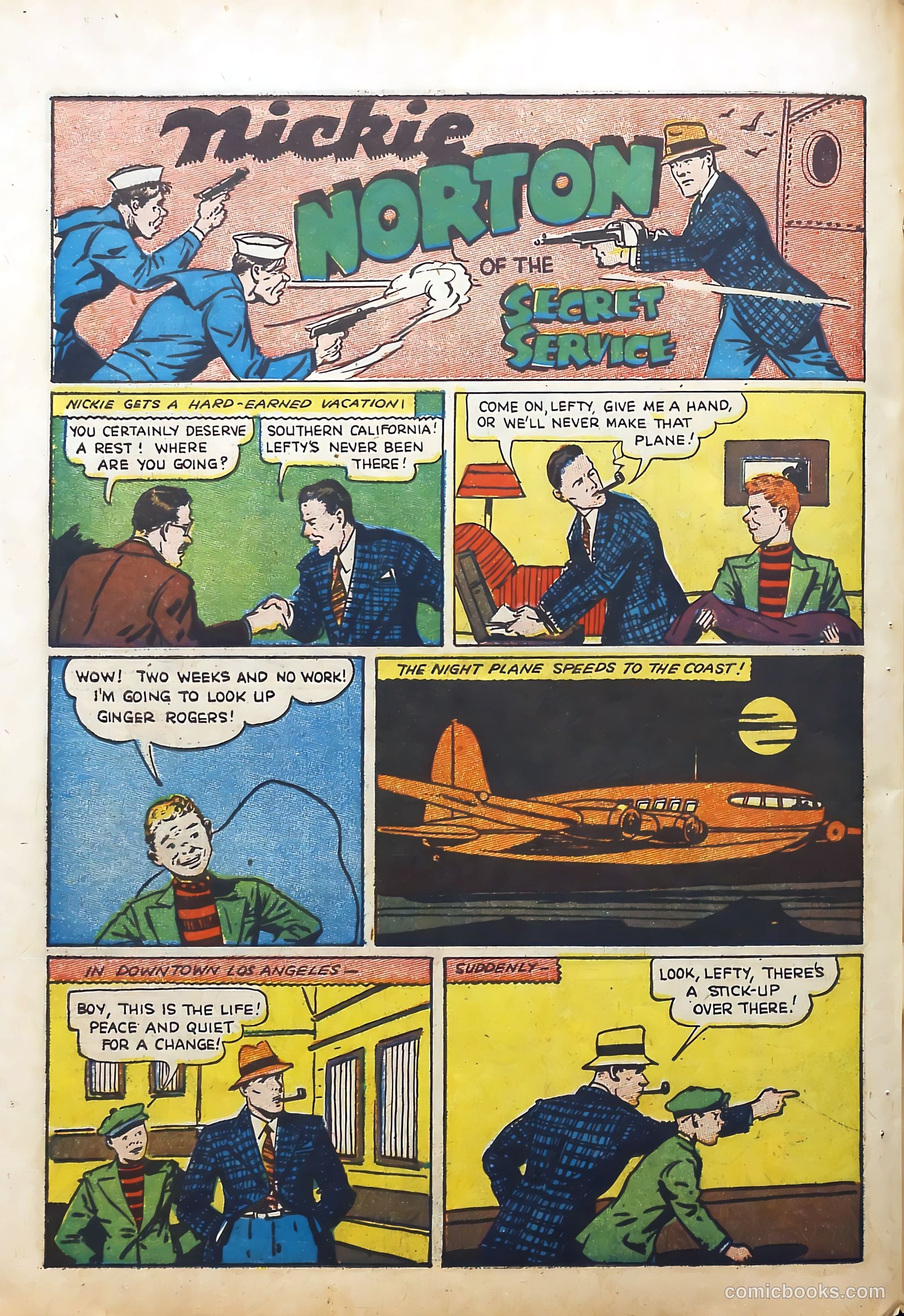 Thrilling Comics #9 (1940) — page 58 of 68