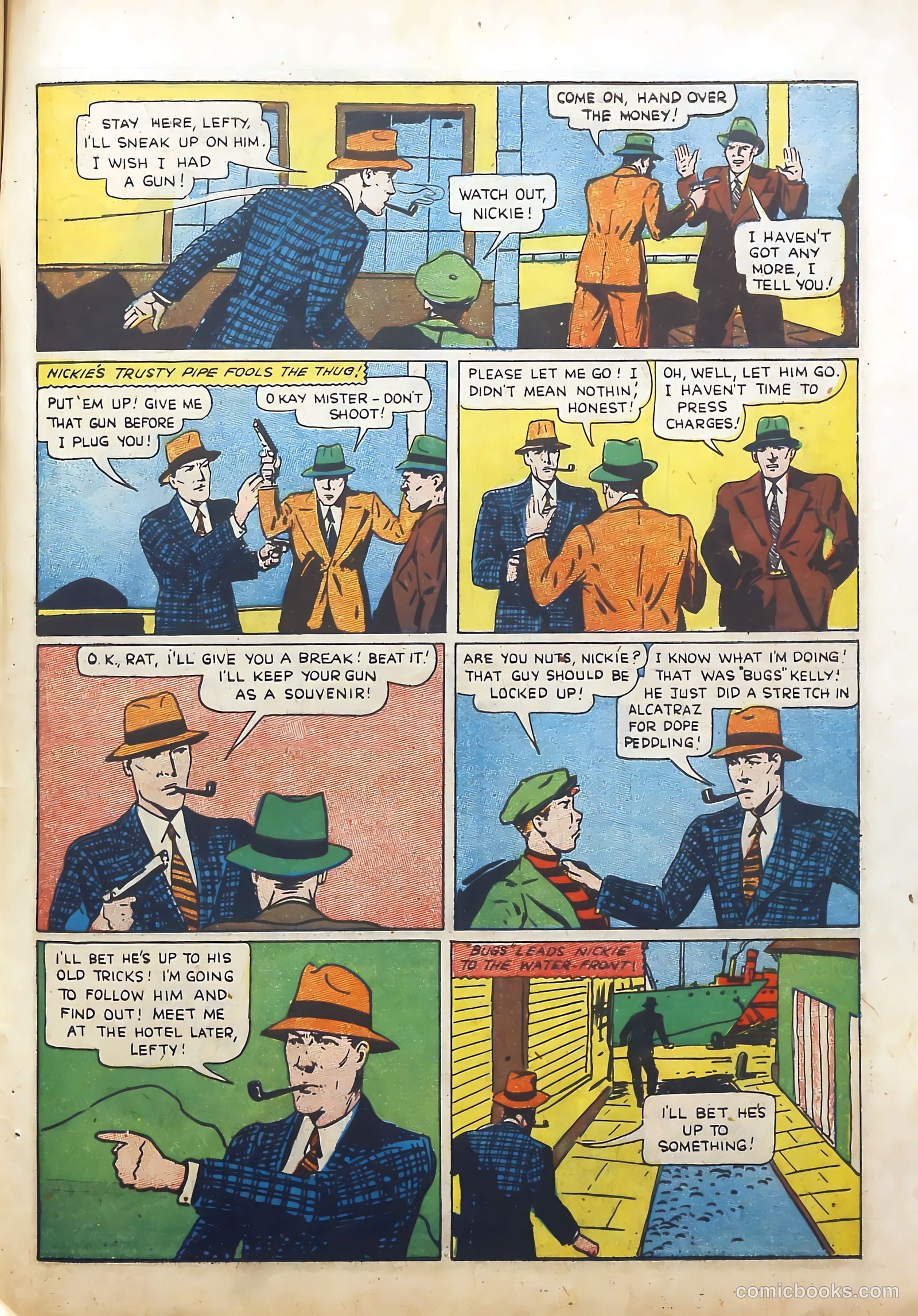 Thrilling Comics #9 (1940) — page 59 of 68