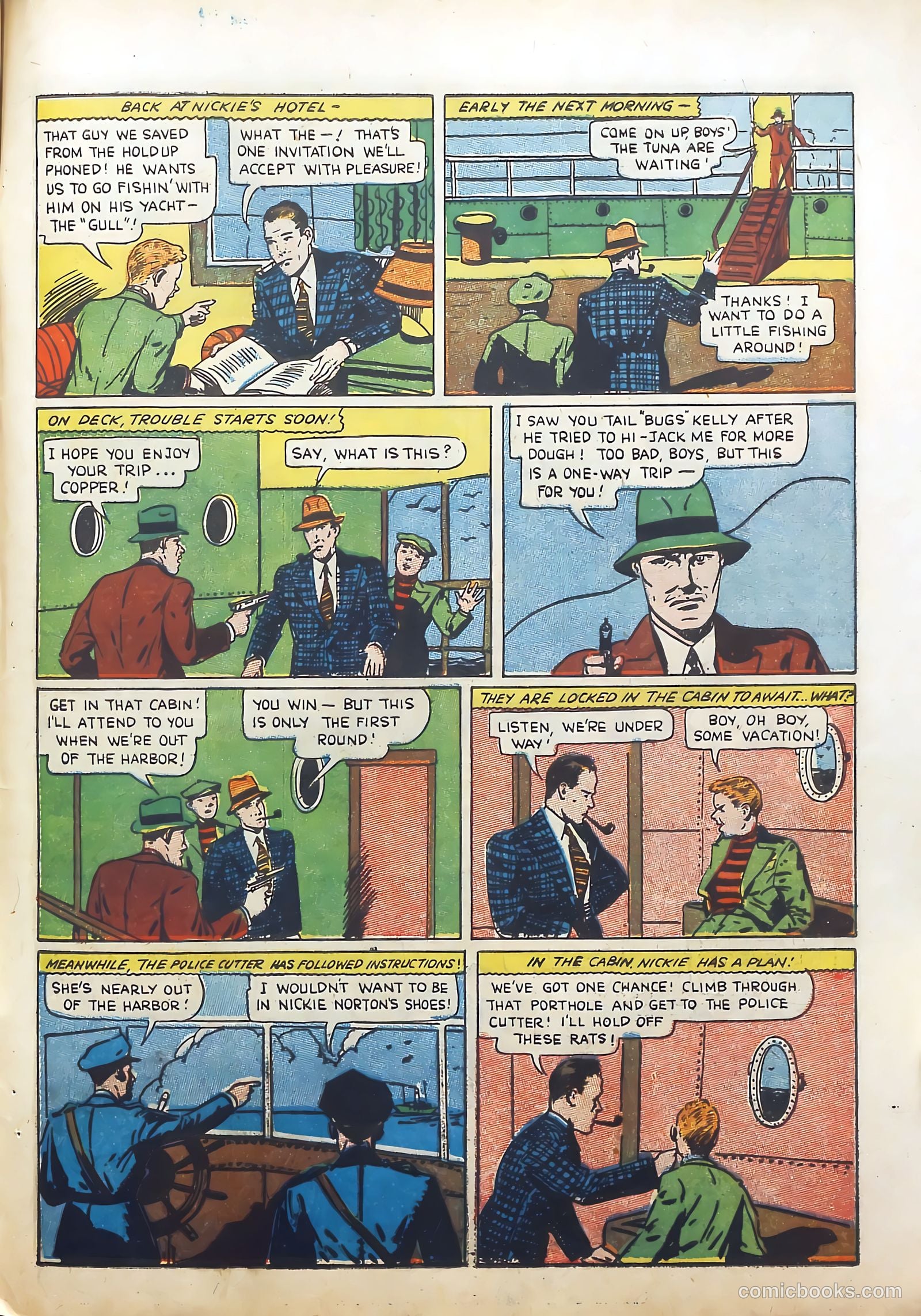 Thrilling Comics #9 (1940) — page 61 of 68
