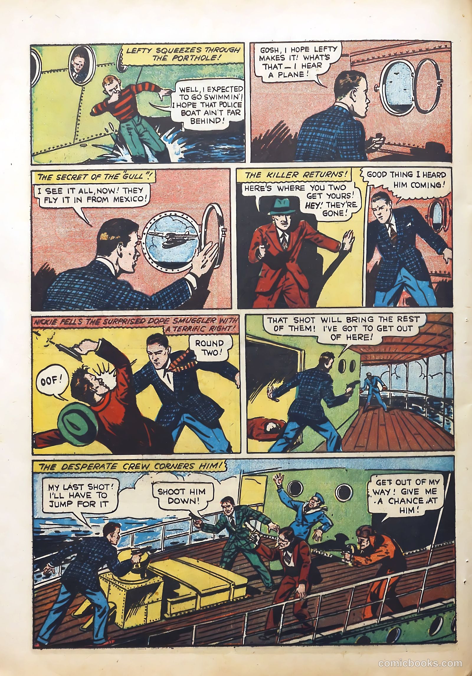 Thrilling Comics #9 (1940) — page 62 of 68