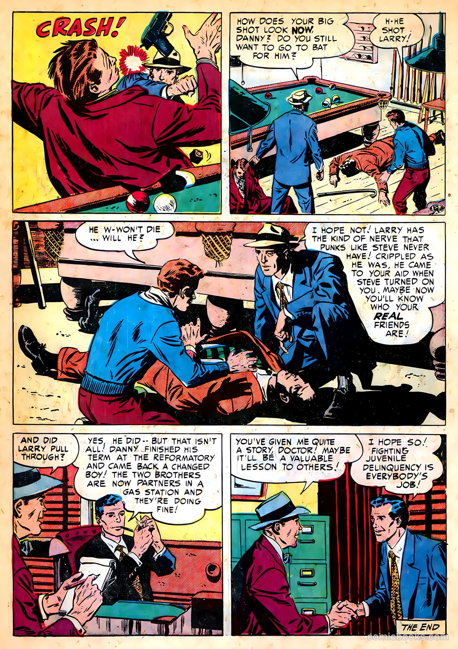 Crime Clinic #11 (1951) — page 18 of 36