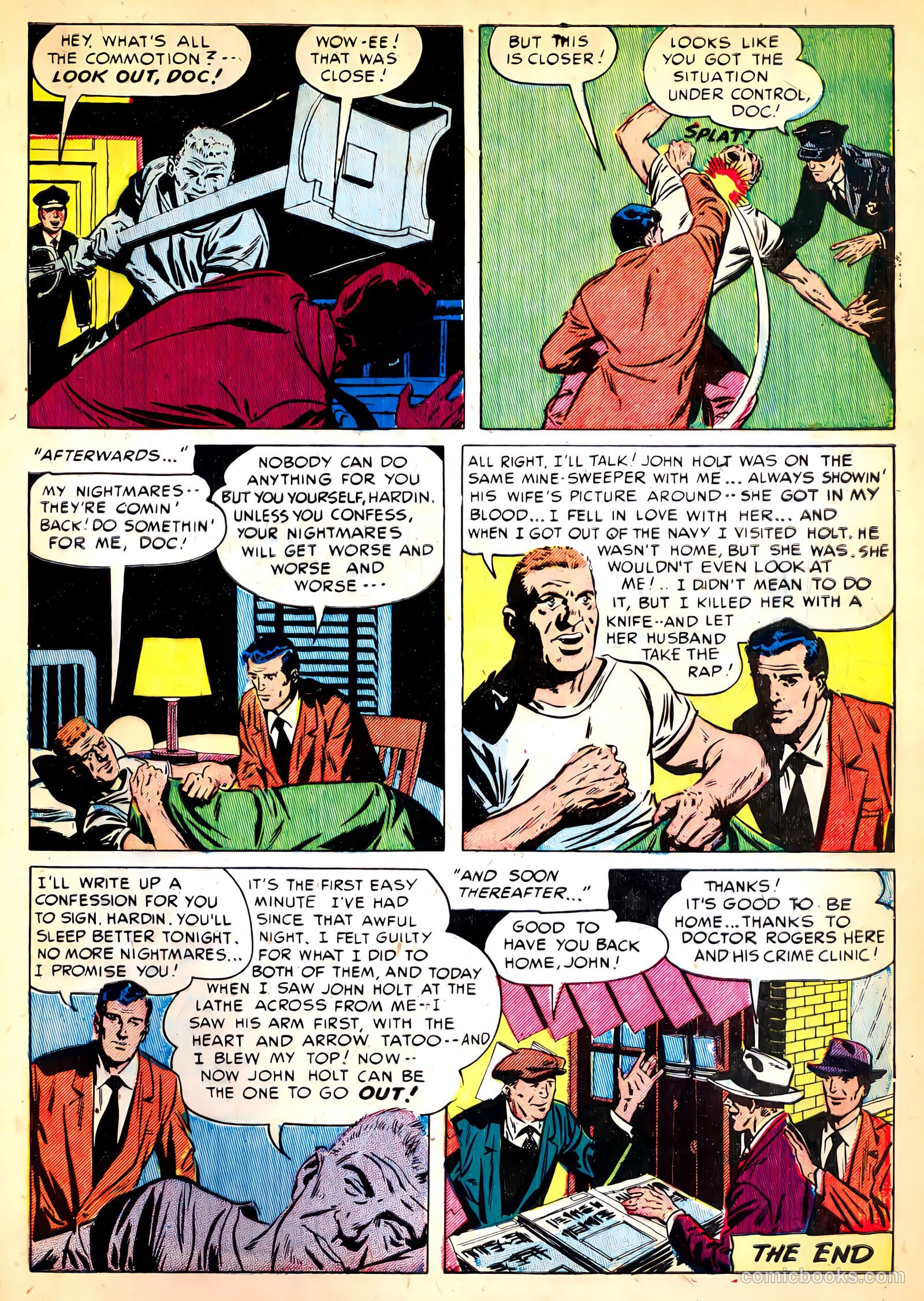 Crime Clinic #11 (1951) — page 29 of 36