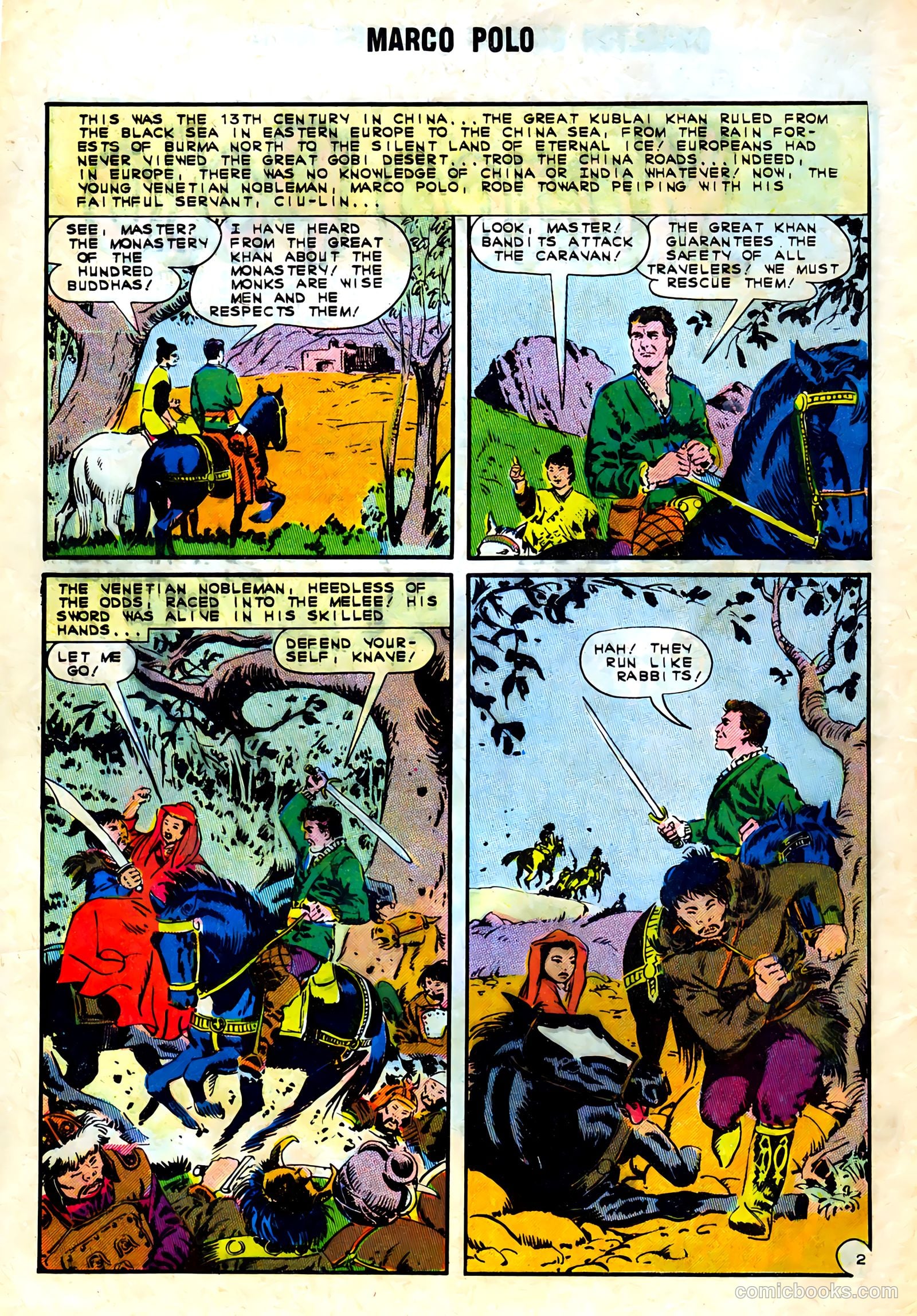 Marco Polo #1 (1962) — page 4 of 36